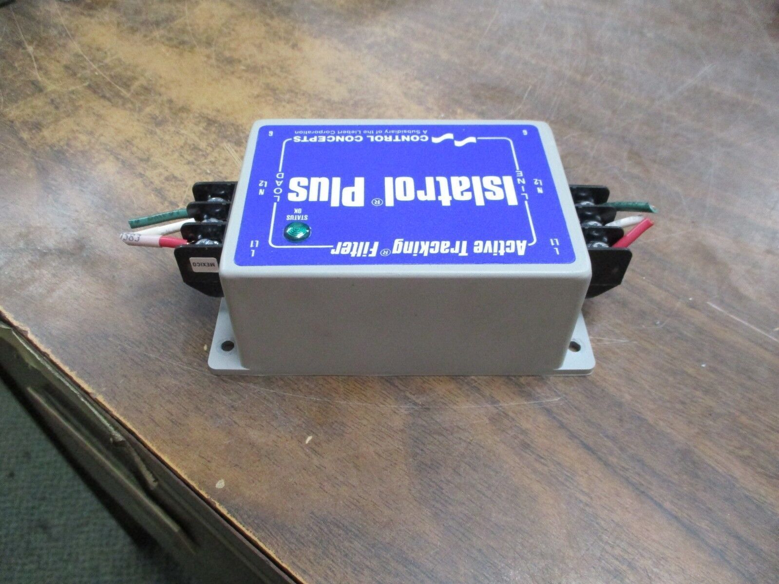 Control Concepts Islatrol Active Tracking Filter IC+105 120V 5A 50/60Hz Used