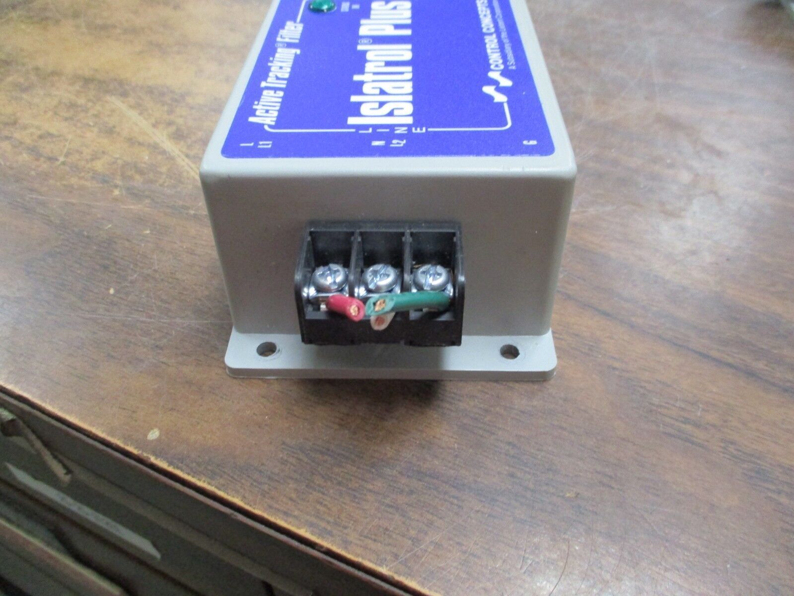 Control Concepts Islatrol Active Tracking Filter IC+105 120V 5A 50/60Hz Used