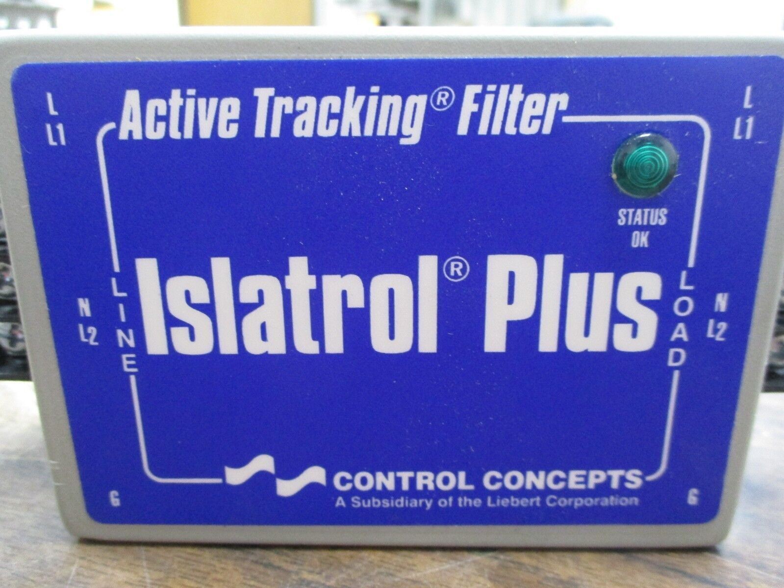 Control Concepts Islatrol Active Tracking Filter IC+105 120V 5A 50/60Hz Used