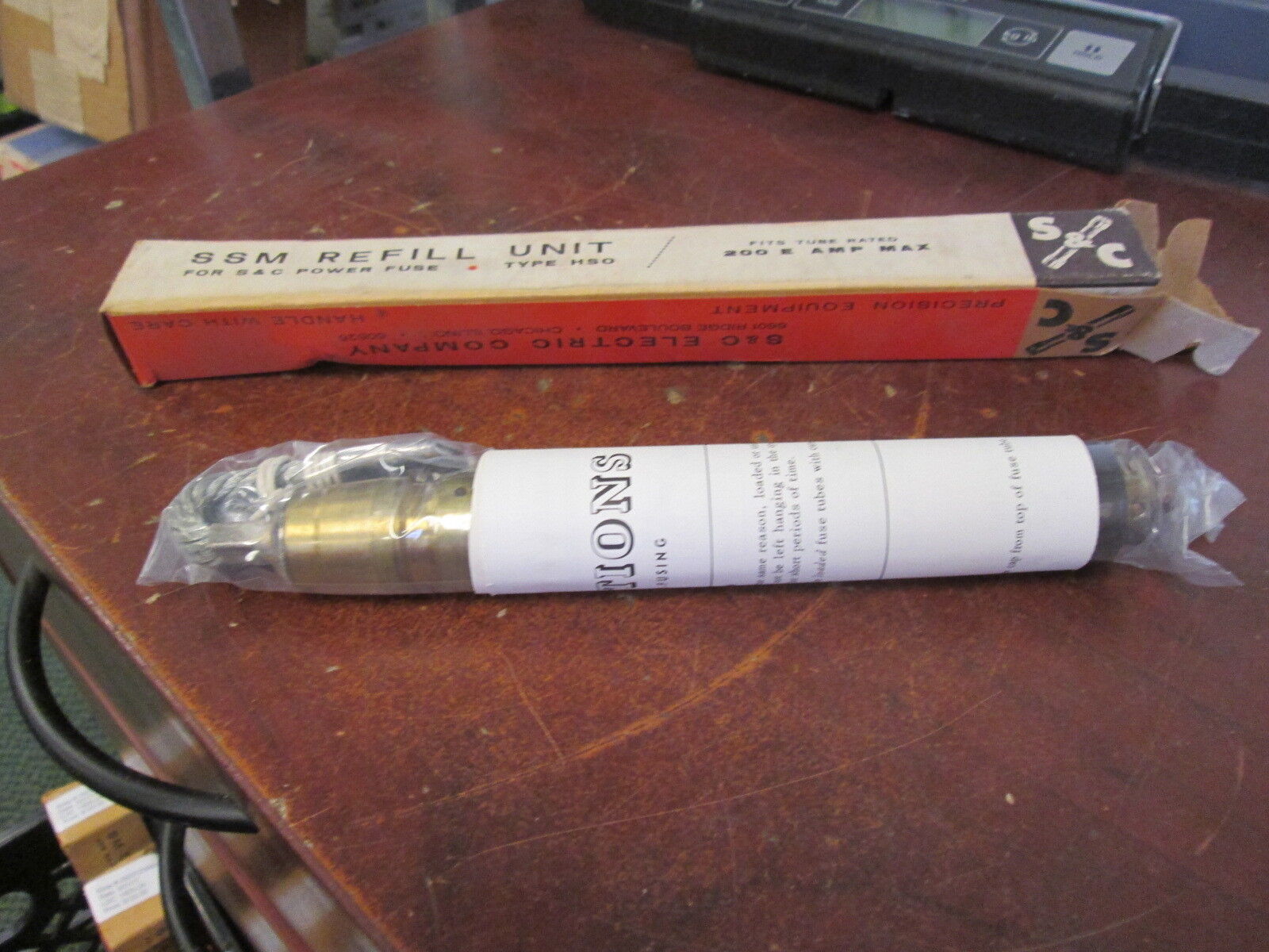 S&C SSM Fuse Refill 152200R1 200E 14.4KV New Surplus