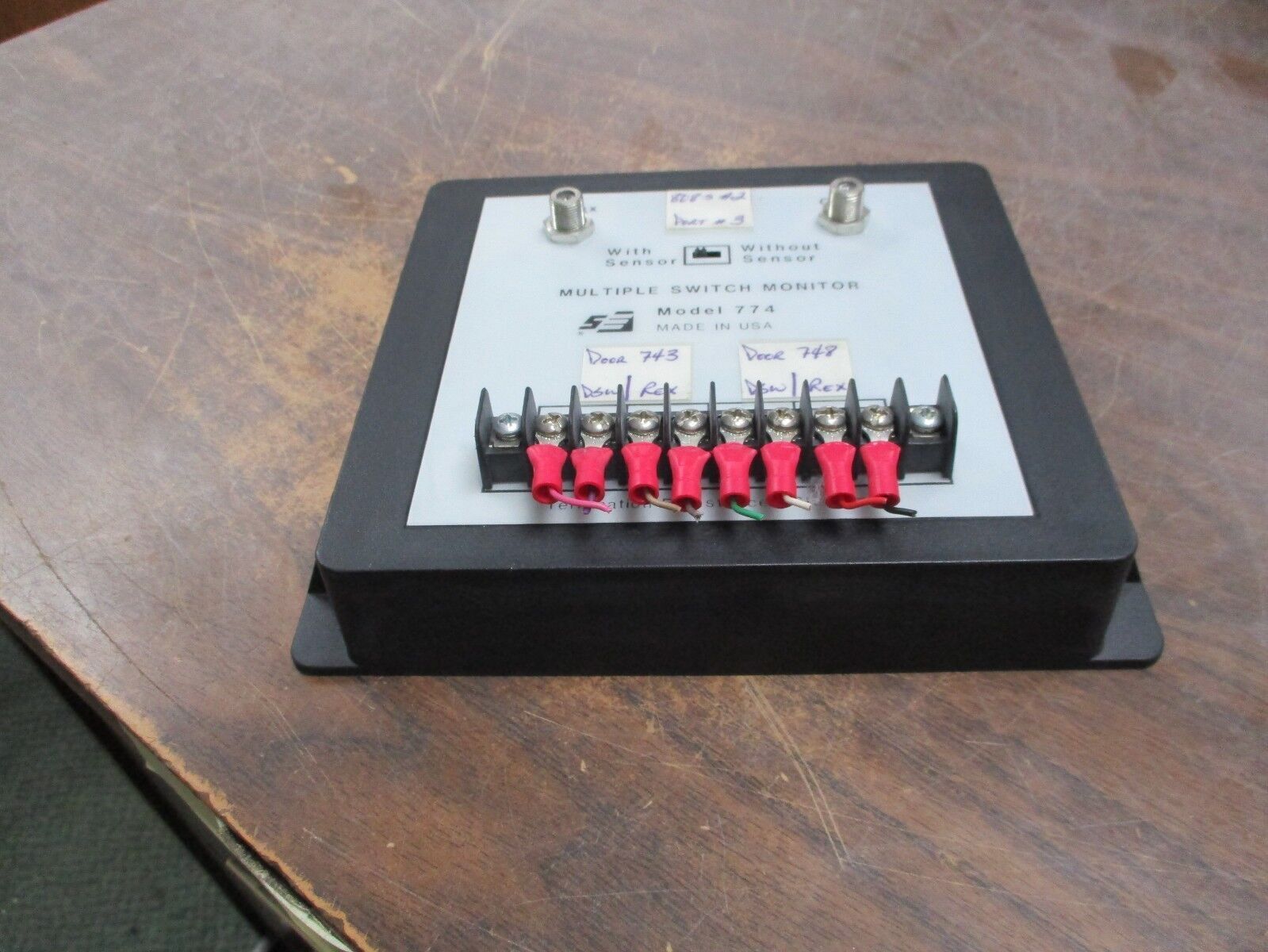 Schlage Electronics Multiple Switch Monitor 774 Used