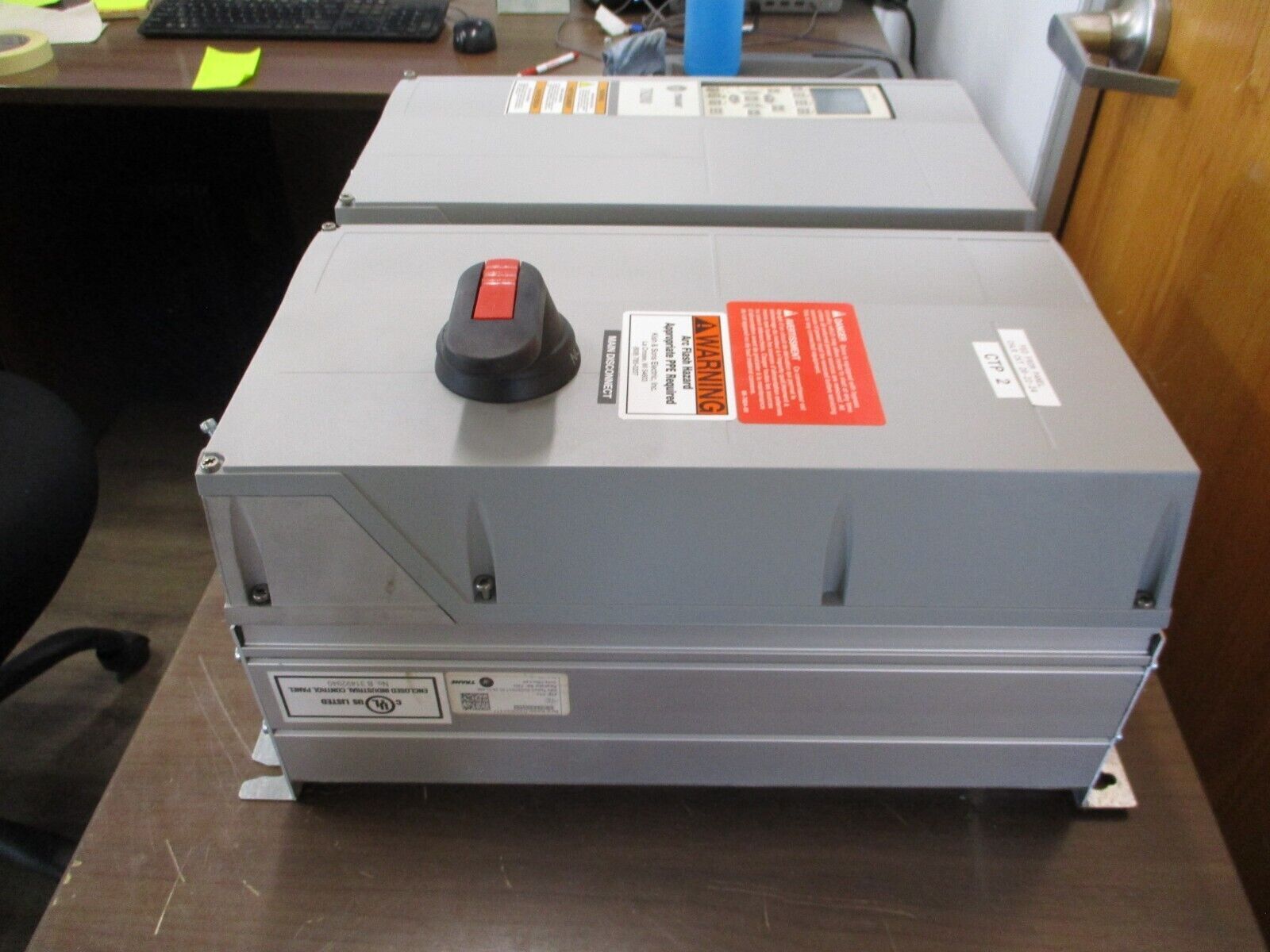 Trane TR200 AC Drive 135U3357 10HP 3Ph w/ Keypad Used