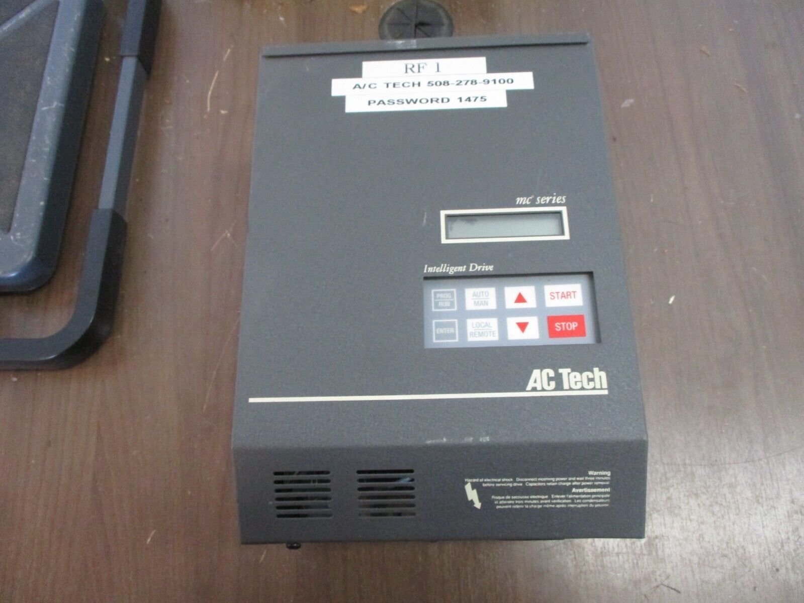 AC Tech MC Series Intelligent AC Drive M34150B 15HP 3Ph Used