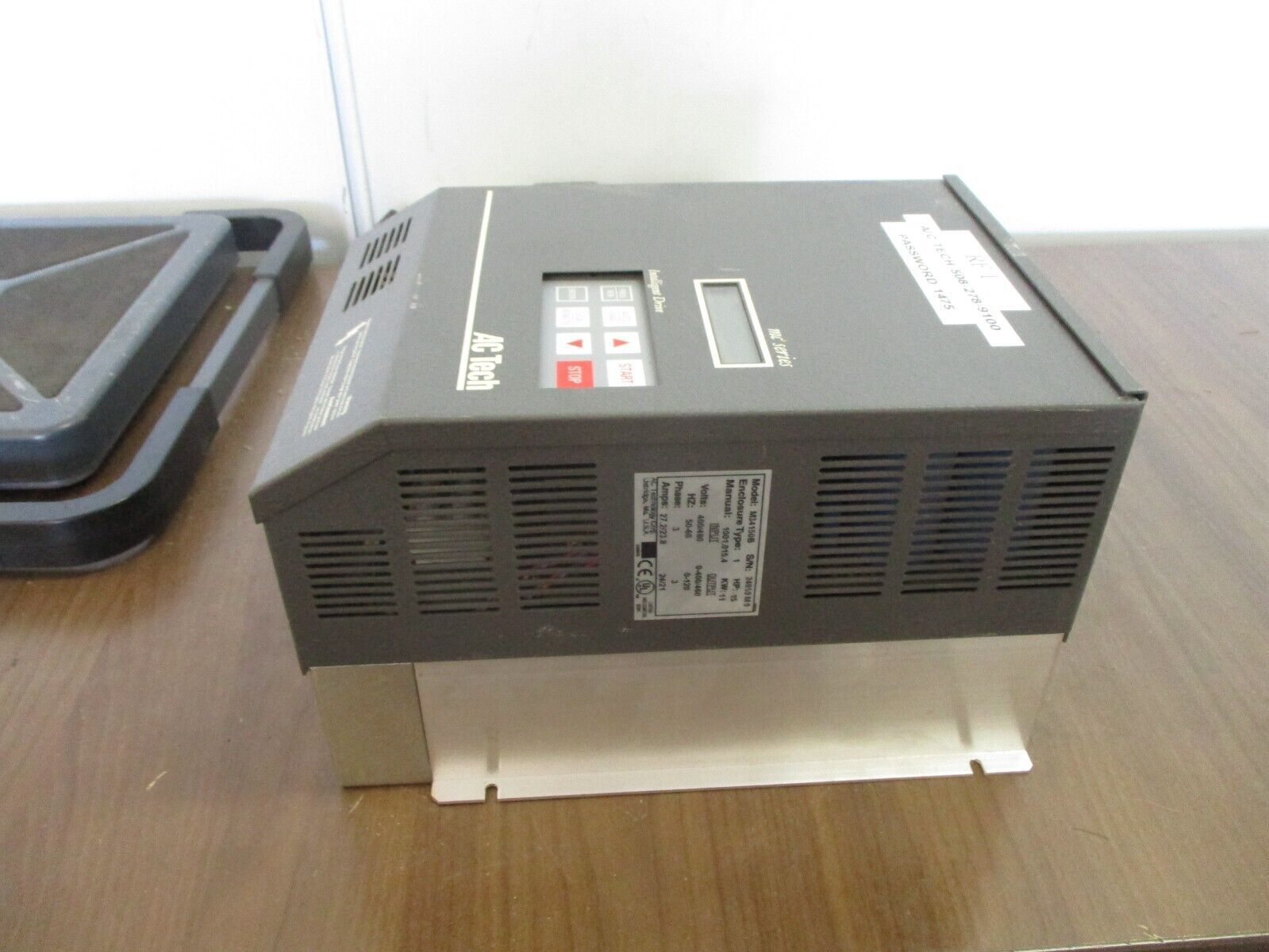 AC Tech MC Series Intelligent AC Drive M34150B 15HP 3Ph Used