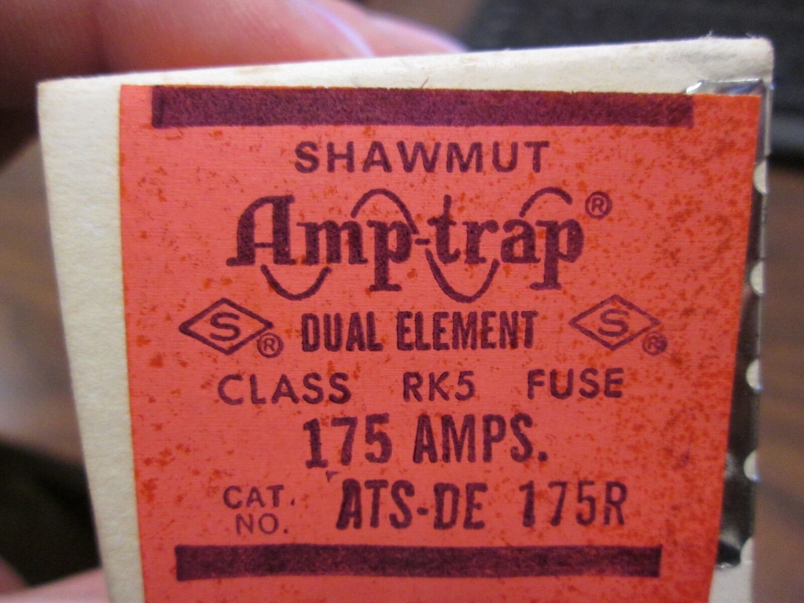 Shawmut Amp-trap Fuse ATS-DE175R 175A 600V New Surplus