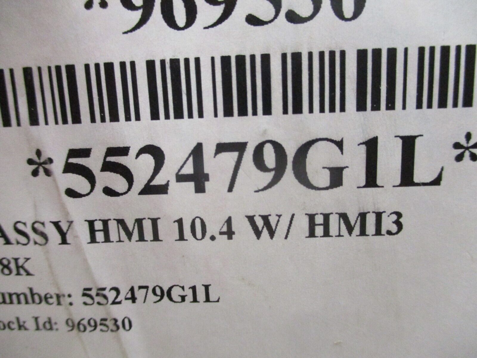 Emerson Liebert HMI 10.4 Assembly w/ HMI3 552479G1L New Surplus