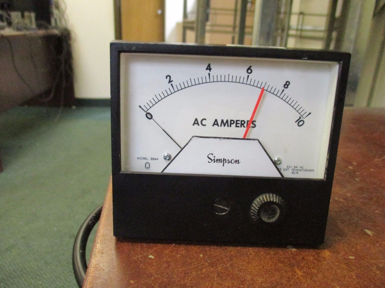 Simpson Single Set Point Controller 3344AAIXAO-5 REA 4.5 0-10A Range Used