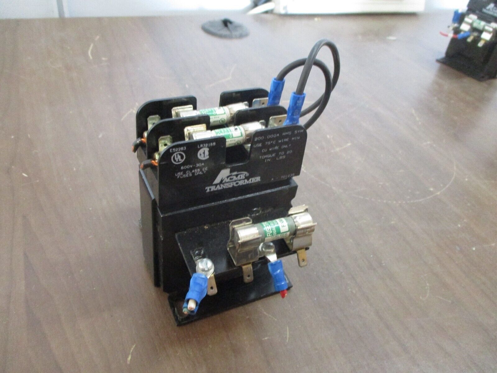Acme Control Transformer TA-2-81201 75VA Pri: 240/480V Sec: 120V 50/60Hz Used