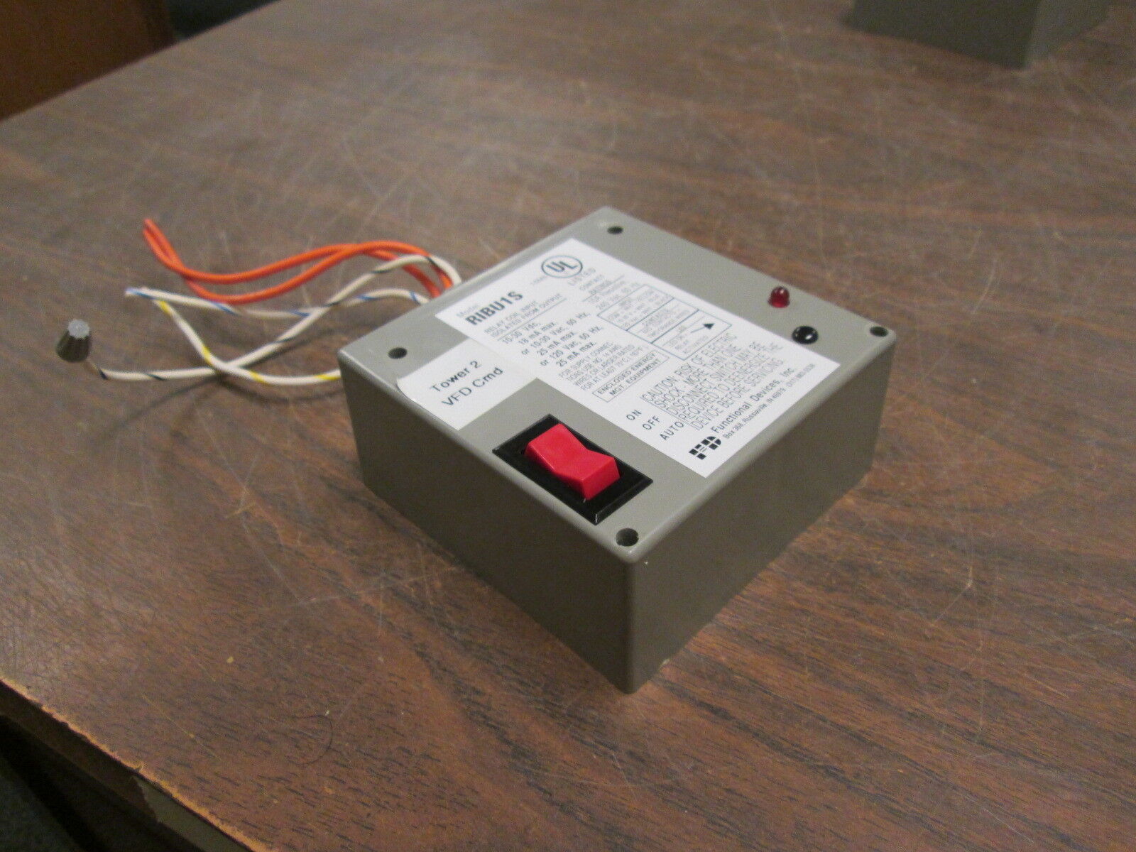 Functional Devices Signal Device Relay RIBU1S 10-30VDC@10mA Used