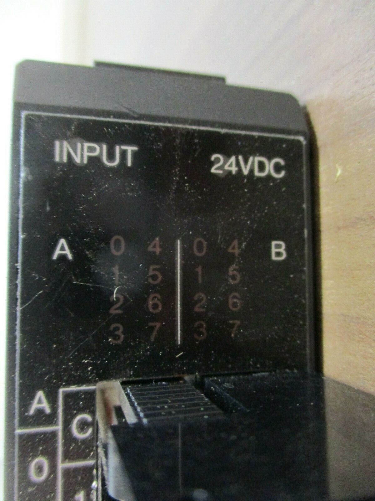 GE Fanuc 24VDC Sink Load Input Module IC610MDL107B 16-Circuit Used