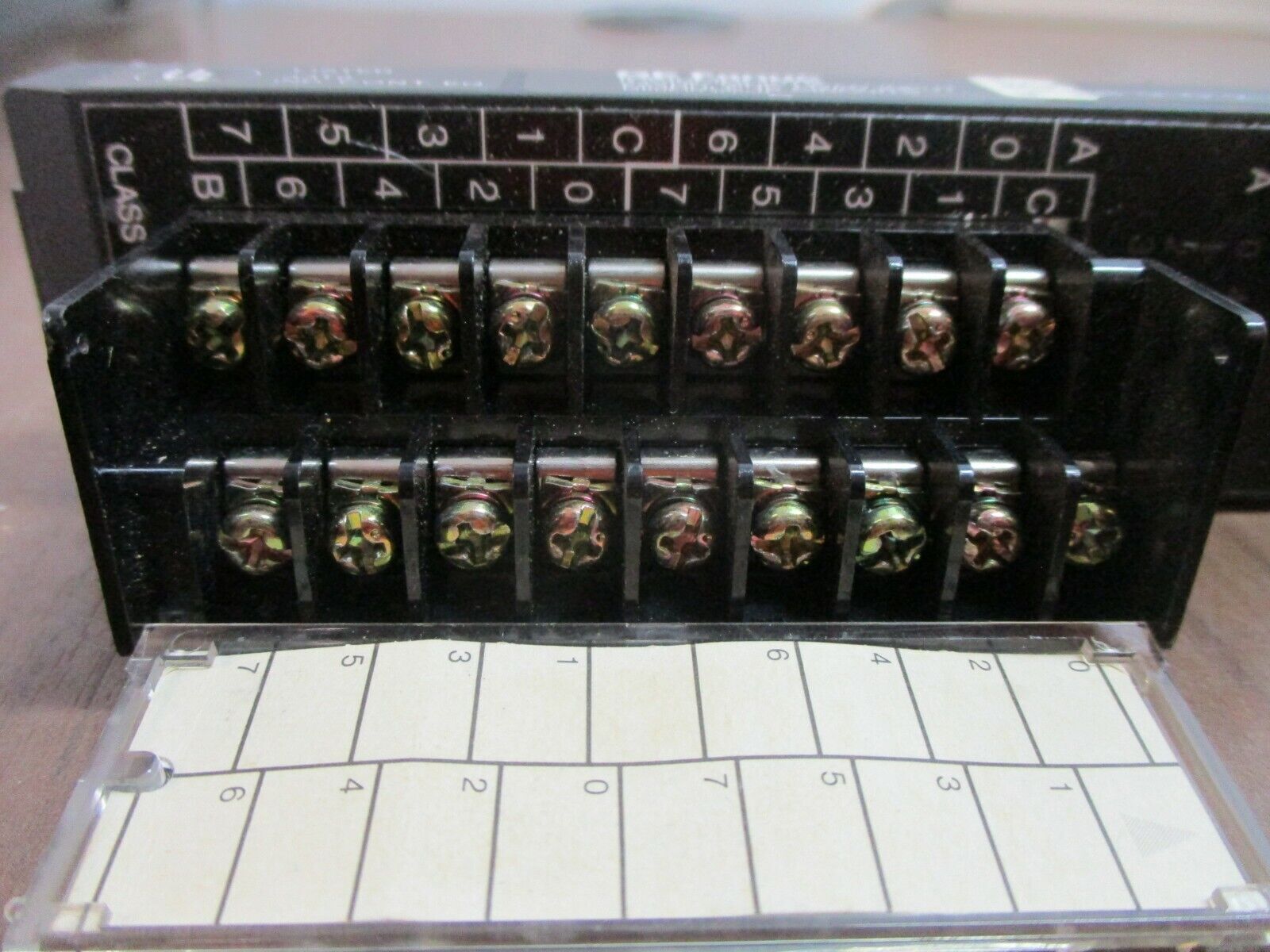 GE Fanuc 24VDC Sink Load Input Module IC610MDL107B 16-Circuit Used