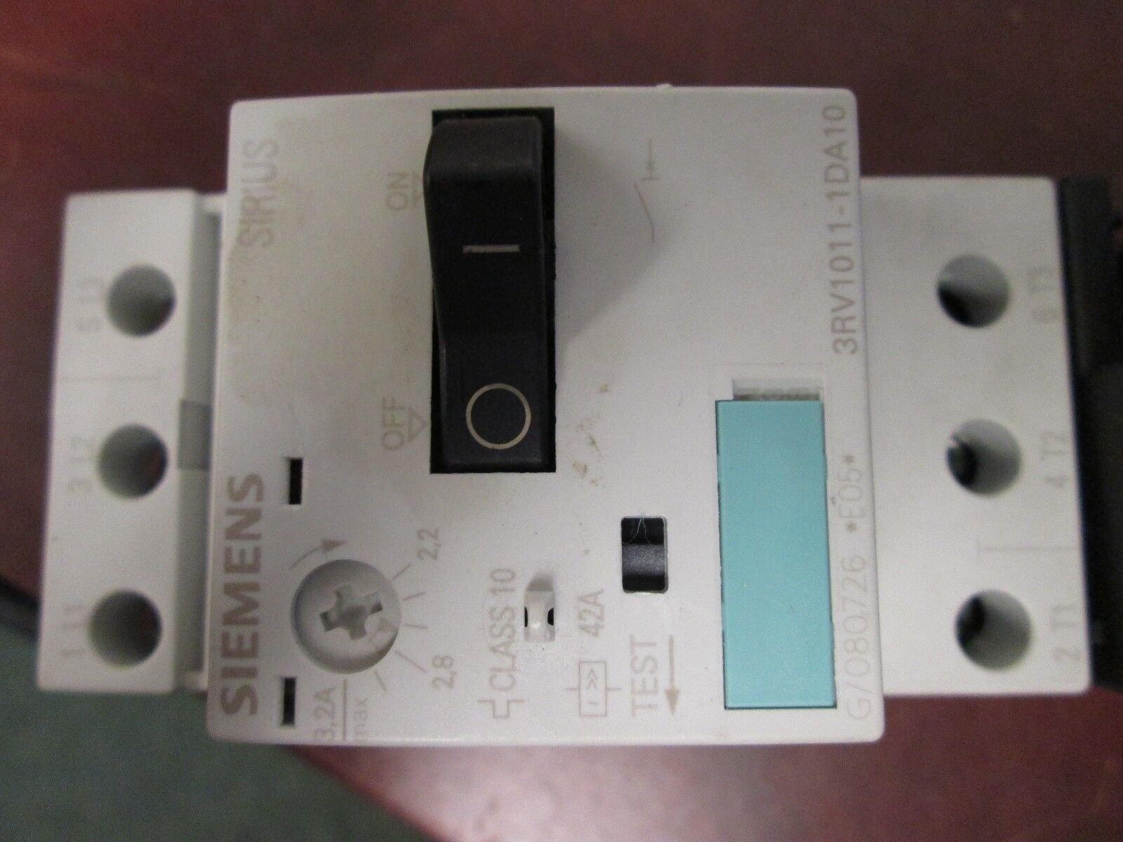 Siemens Motor Starter 3RV1011-1DA10 3RT1015-1AK61 2.2-3.2A Used