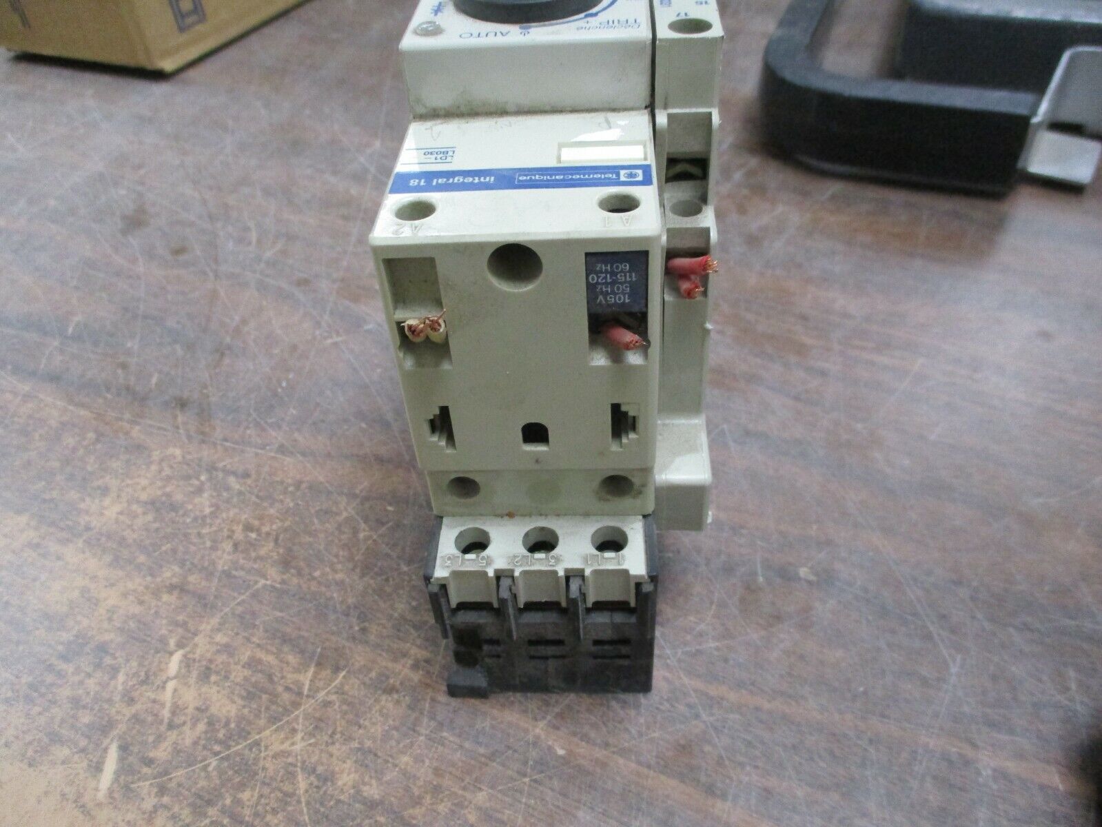 Telemecanique Integral 18 Starter LD1 LB030 115-120V Coil 18A 600V Used