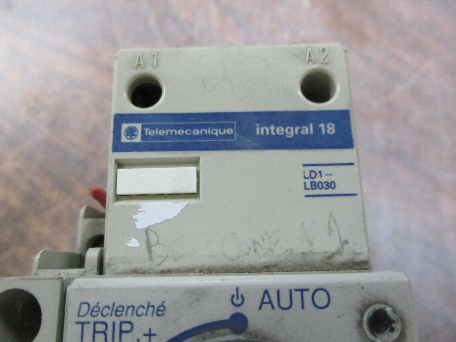 Telemecanique Integral 18 Starter LD1 LB030 115-120V Coil 18A 600V Used