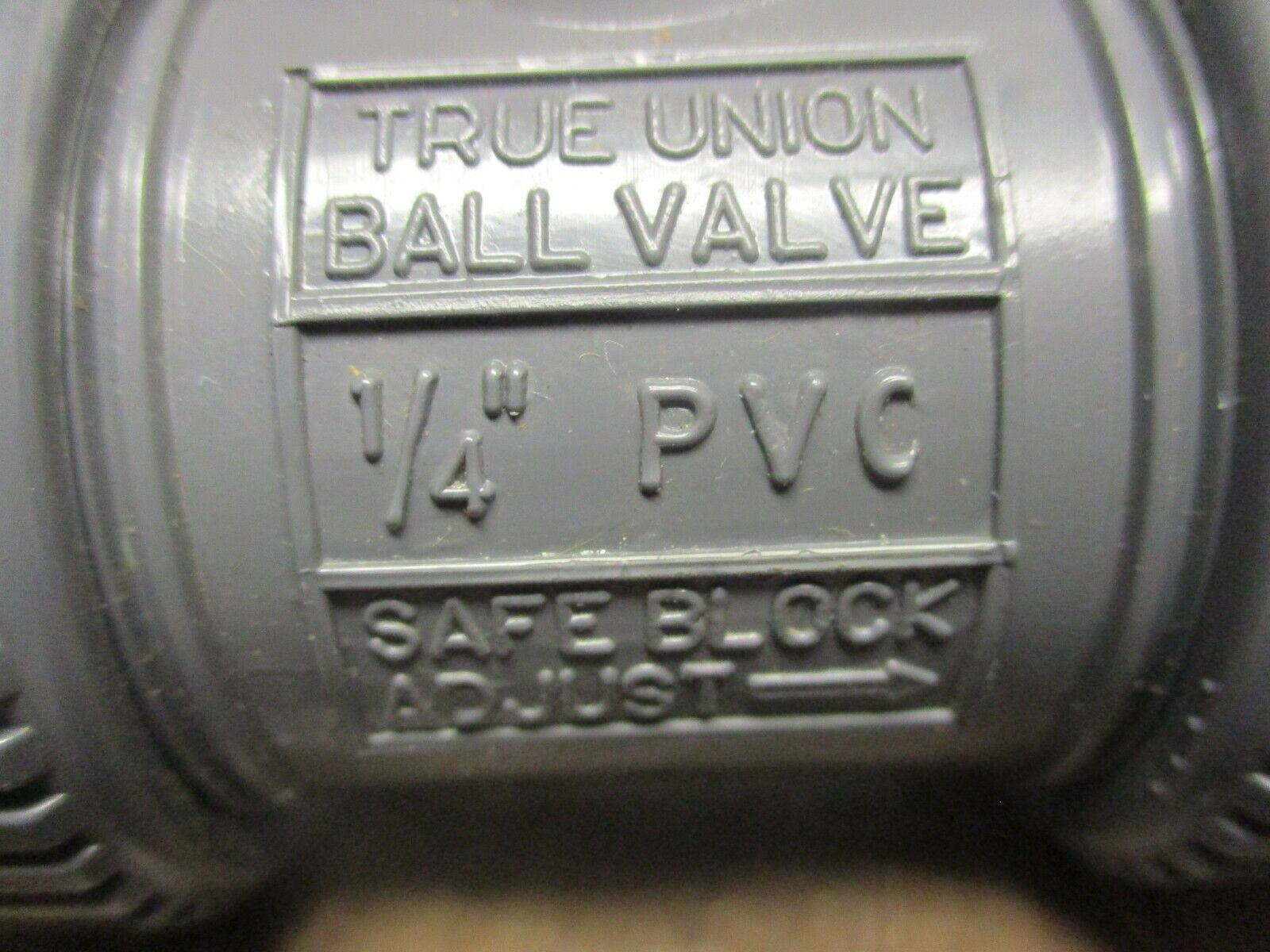 Hayward True Union Ball Valve TB10025T 1/4" PVC New Surplus