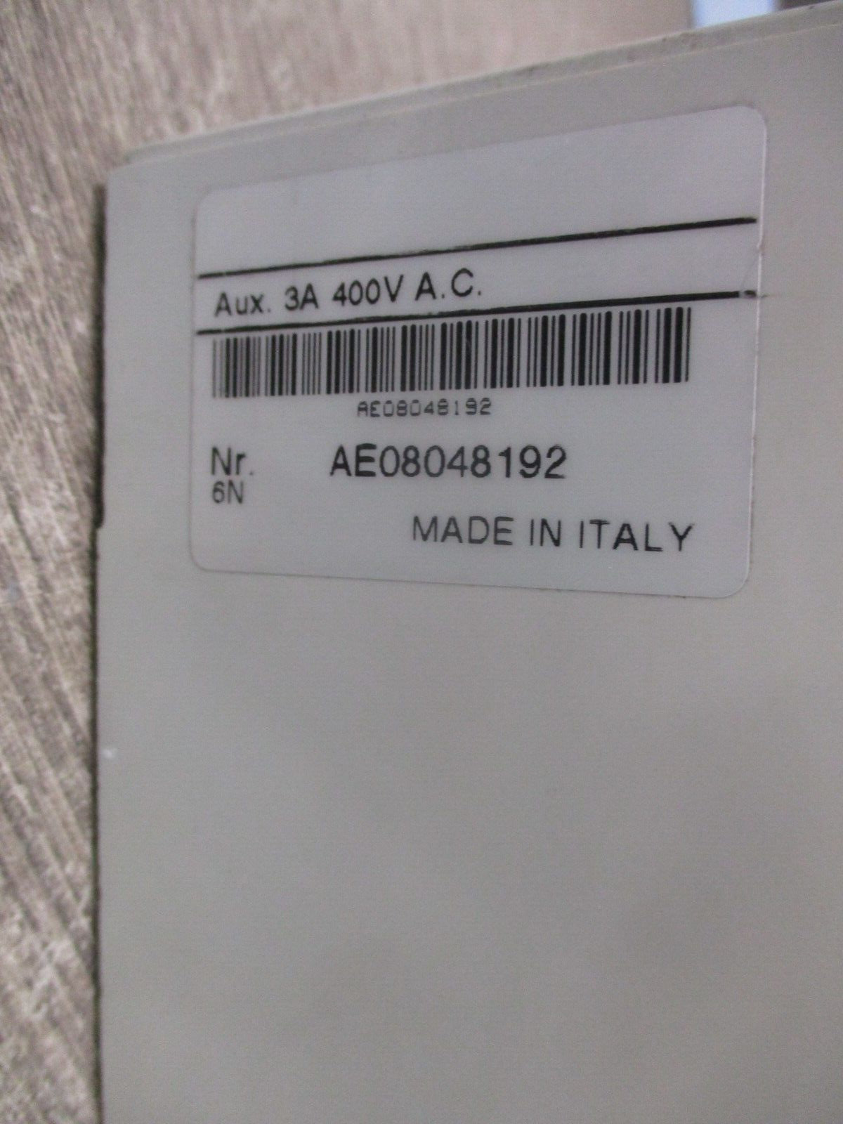 ABB SACE S6 Breaker Disconnect S6N PR211 600A 600V 3P Used