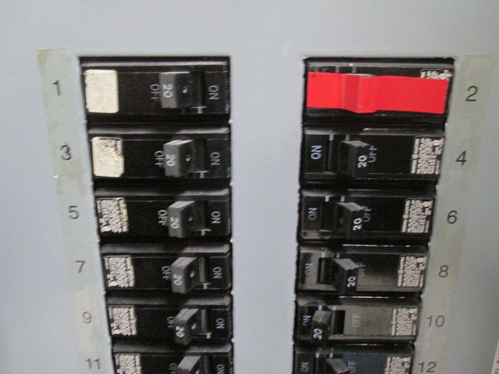 GE Main Lug Circuit Breaker Panel w/ Surge Suppressor AQU3422MBX 225A Max Used