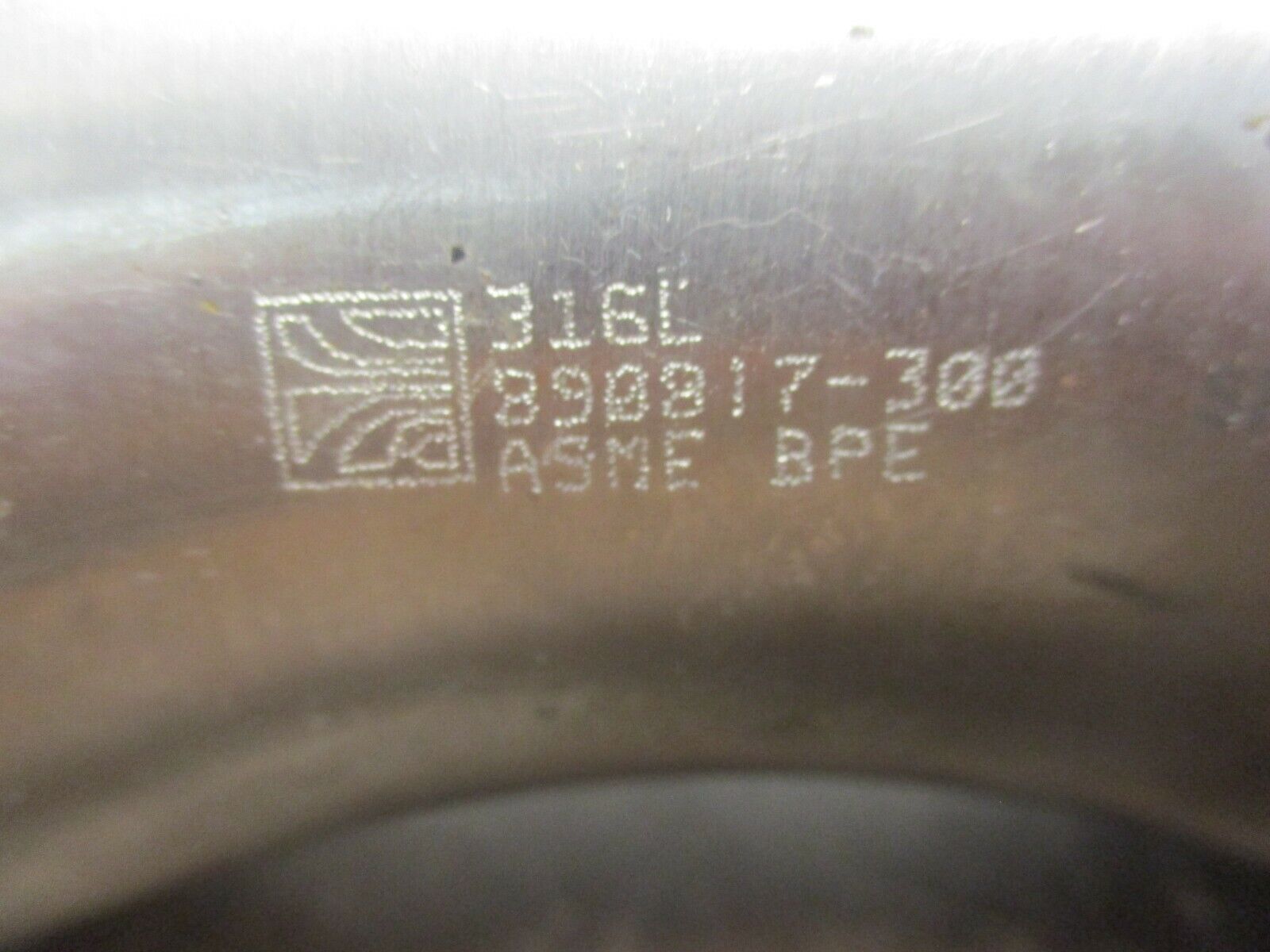 Dixon Stainless Steel 30° Sanitary Elbow 890817-300 Size: 3" Used