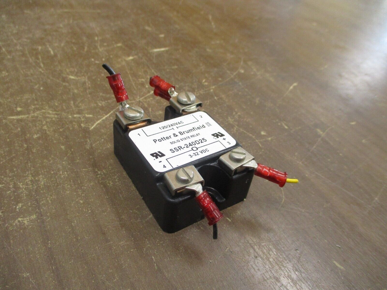 Potter & Brumfield Solid State Relay SSR-240D25 Input: 120/240VAC Used