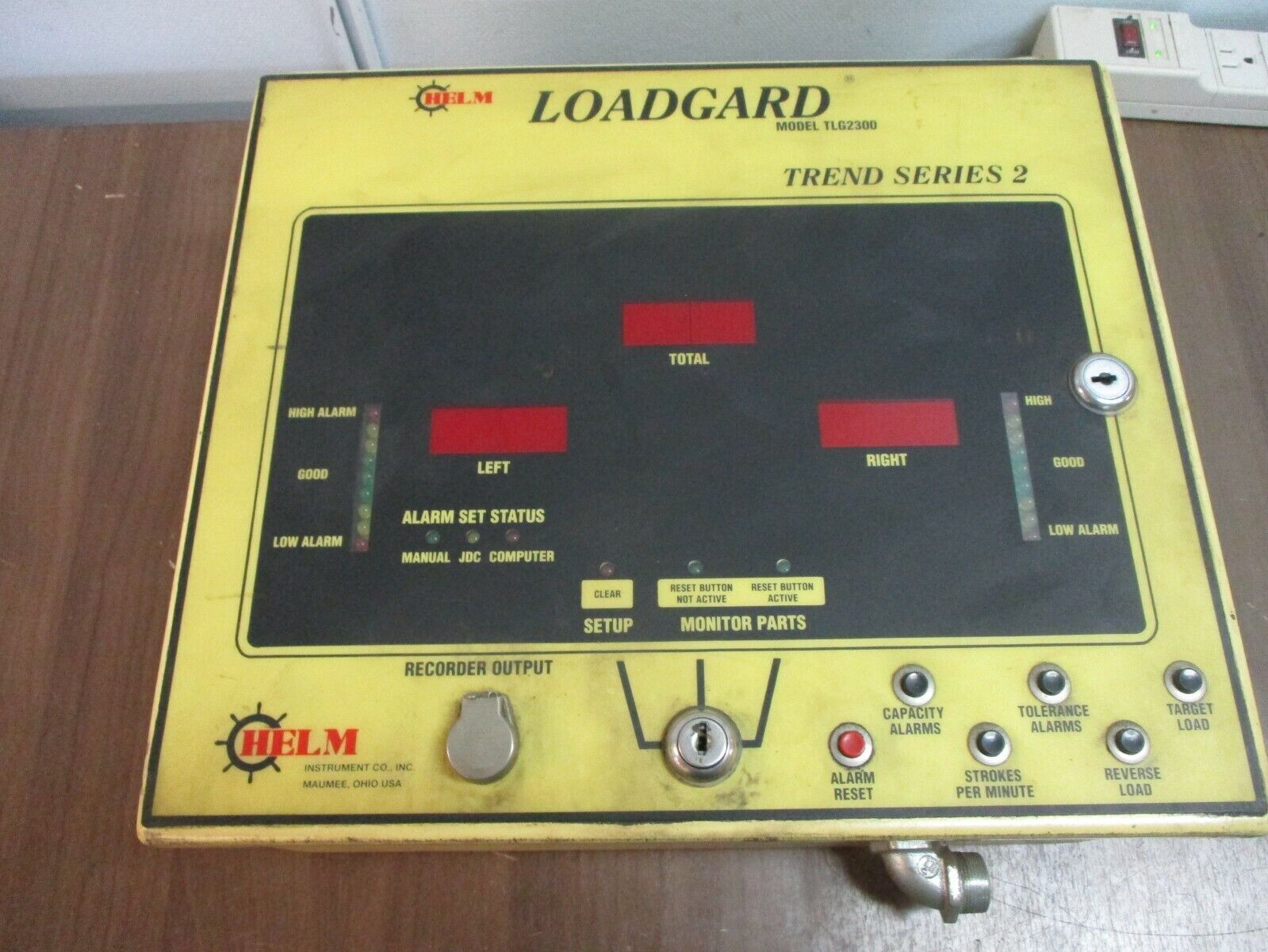 Helm Trend Series 2 Loadgard Load Monitor TLG2300 Used