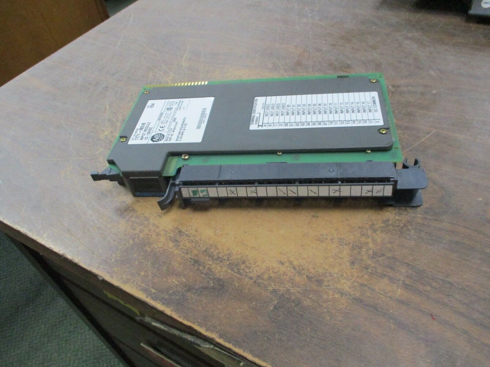 Allen-Bradley DC Input Module 1771-IBD/B Ser. B Rev. E04 10-30VDC Used