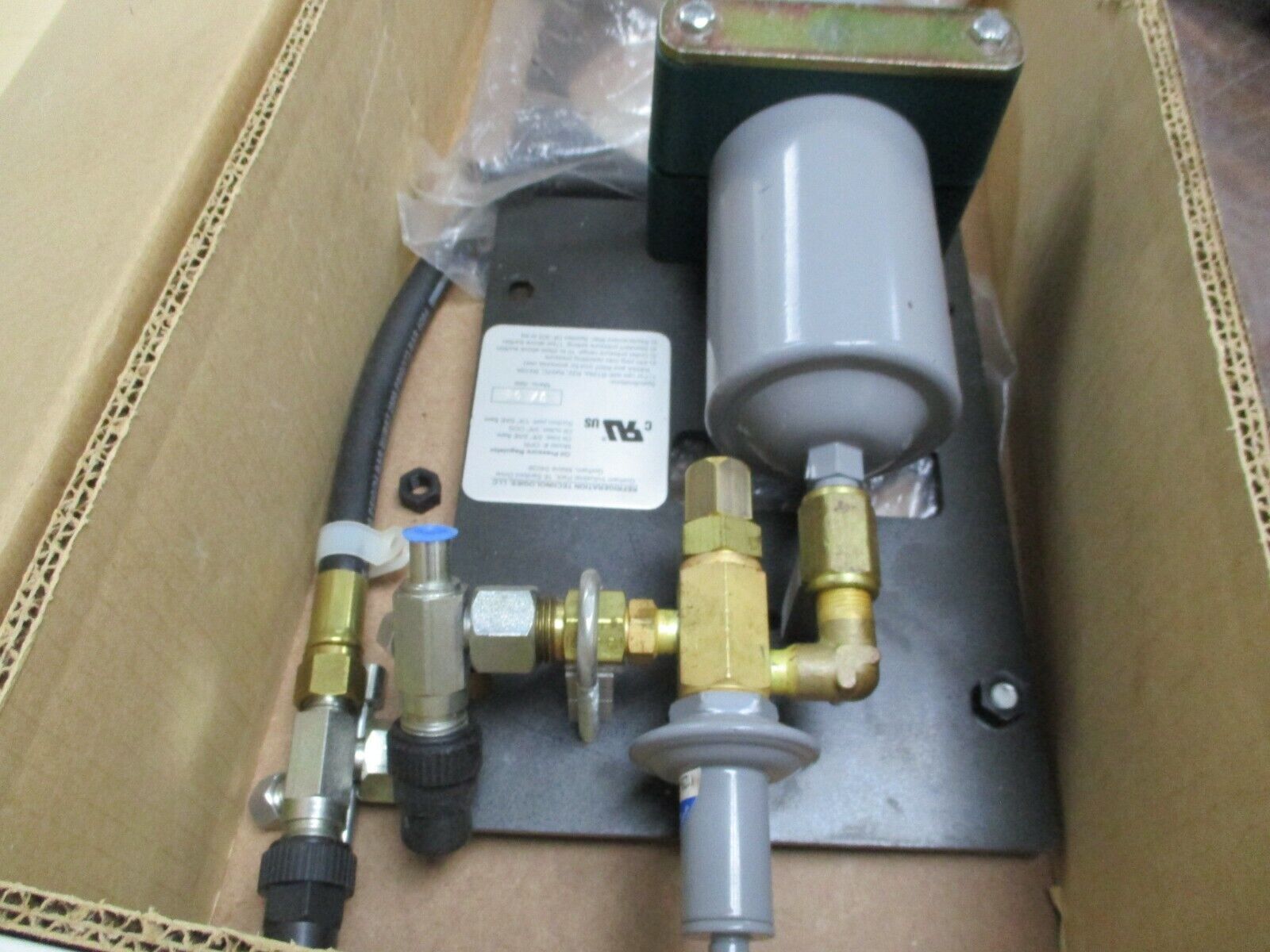 Refrigeration Technologies Oil Pressure Regulator OPR Inlet: 3/8"SAE Flare