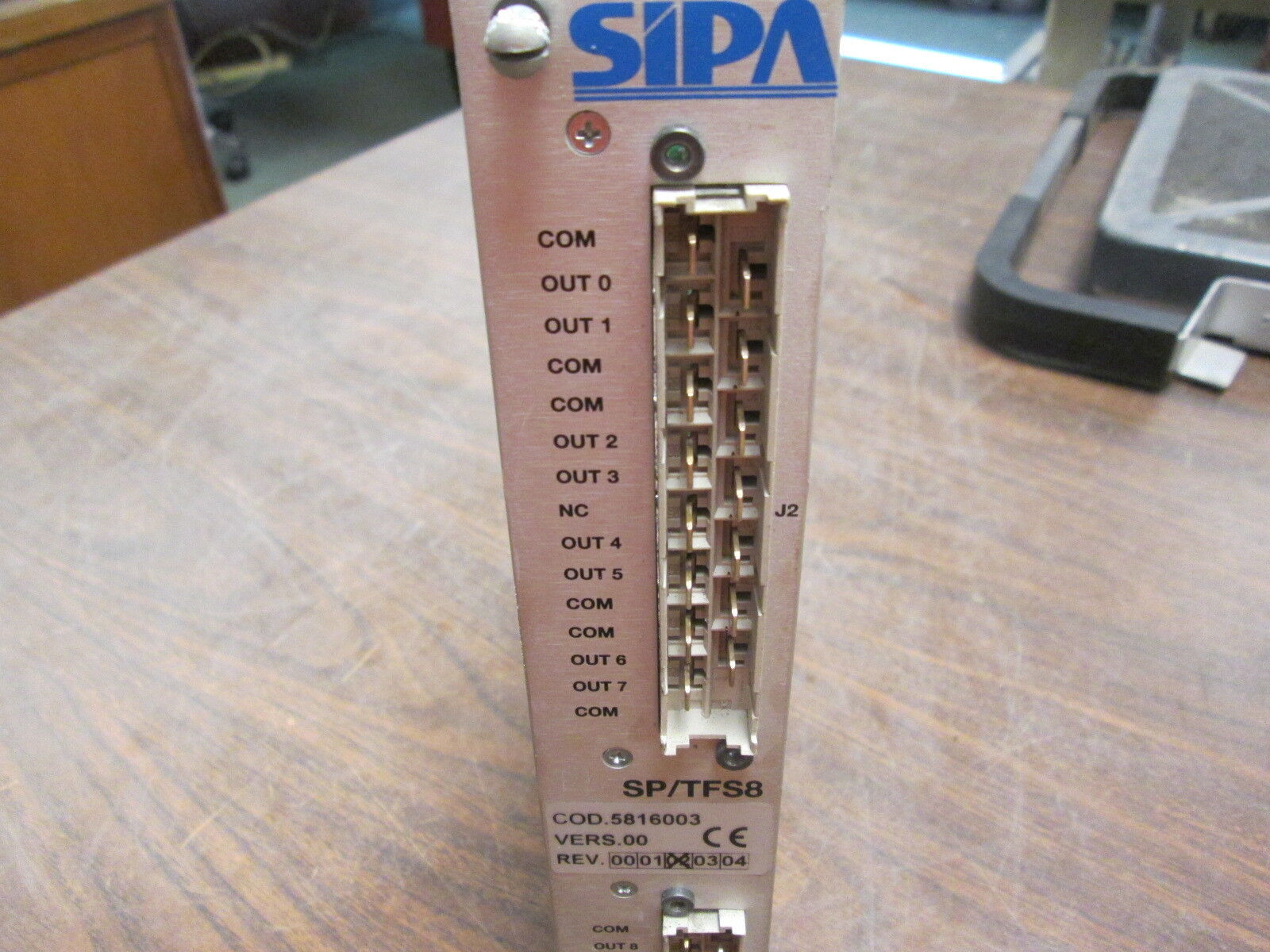 SIPA PLC Module SP/TFS8 *Cracked Bracket* Used