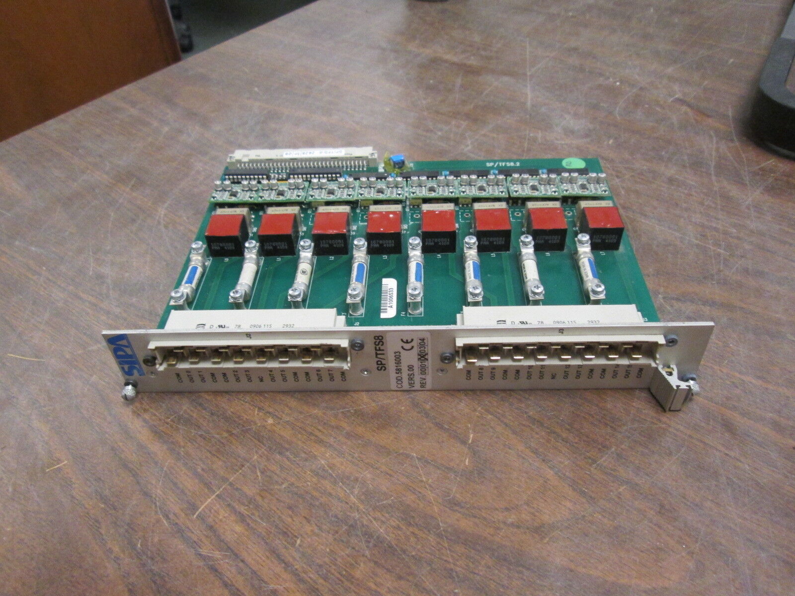 SIPA PLC Module SP/TFS8 *Cracked Bracket* Used