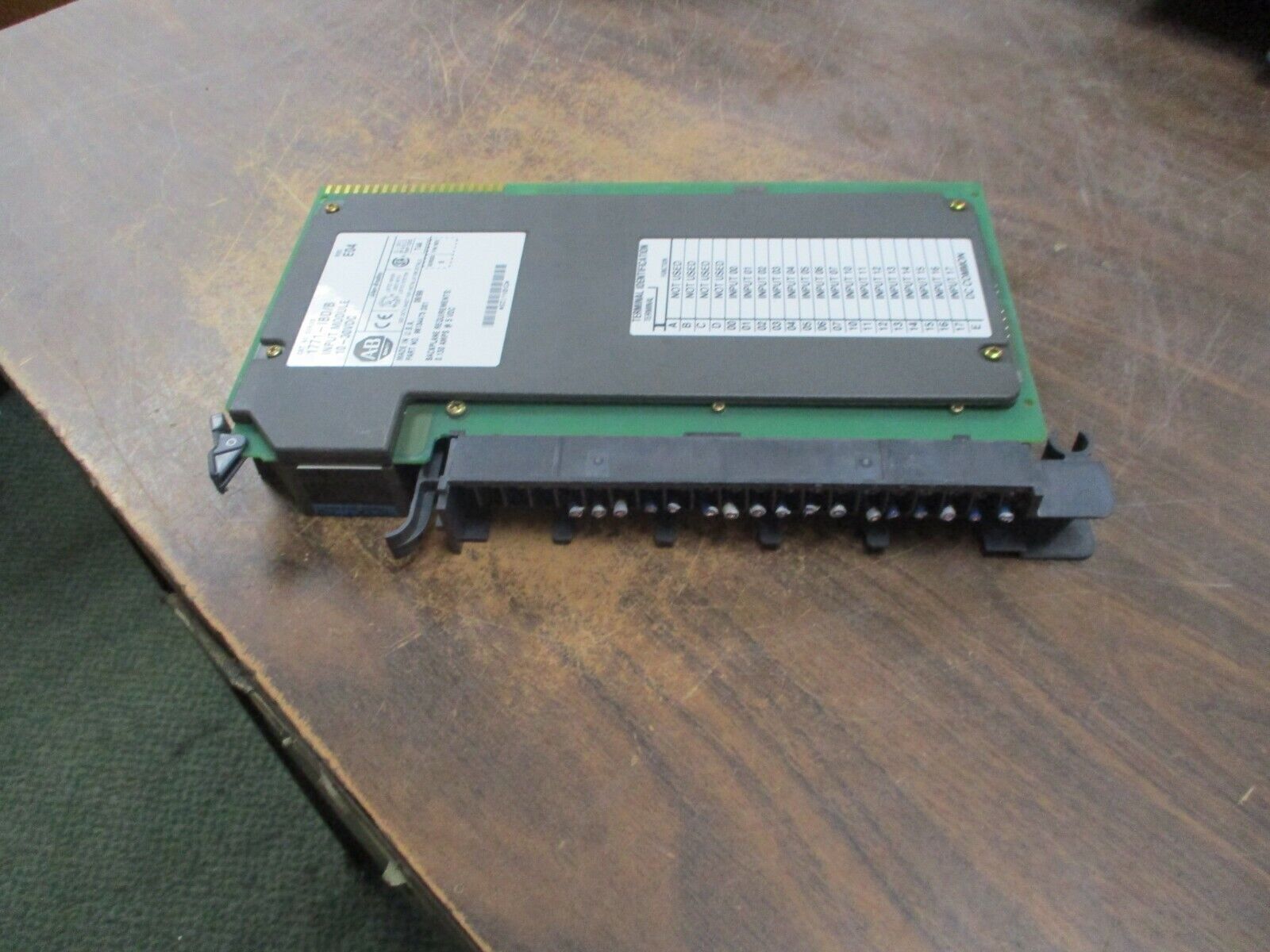 Allen-Bradley DC Input Module 1771-IBD/B Ser. B, Rev. E04, 10-30VDC, Used