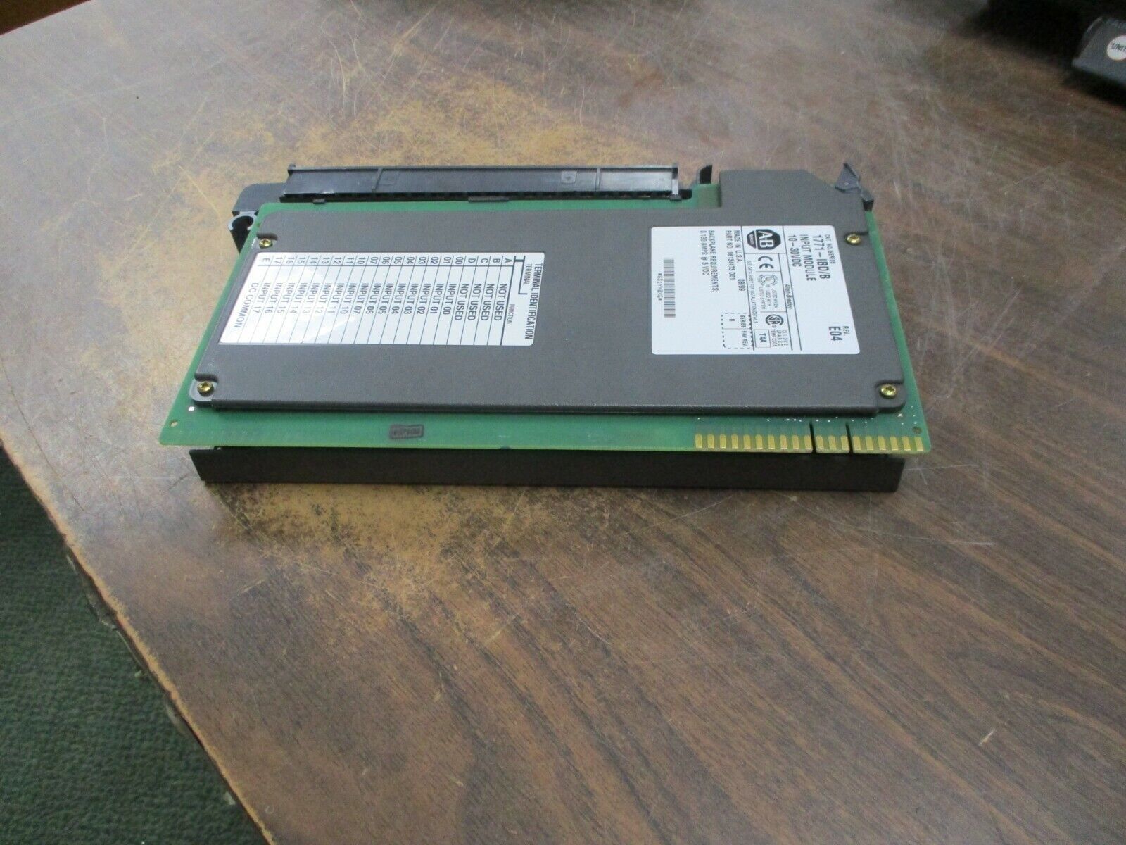 Allen-Bradley DC Input Module 1771-IBD/B Ser. B, Rev. E04, 10-30VDC, Used