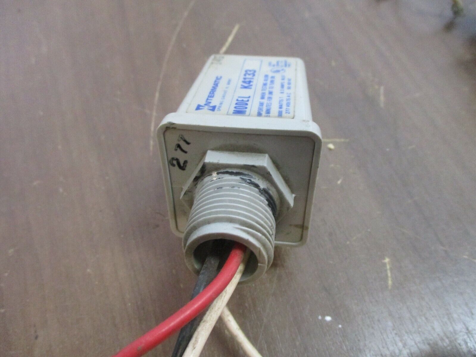 Intermatic Photo Control Sensor K4133 3000W 8.3A 277V 50/60Hz *Lot of 3* Used