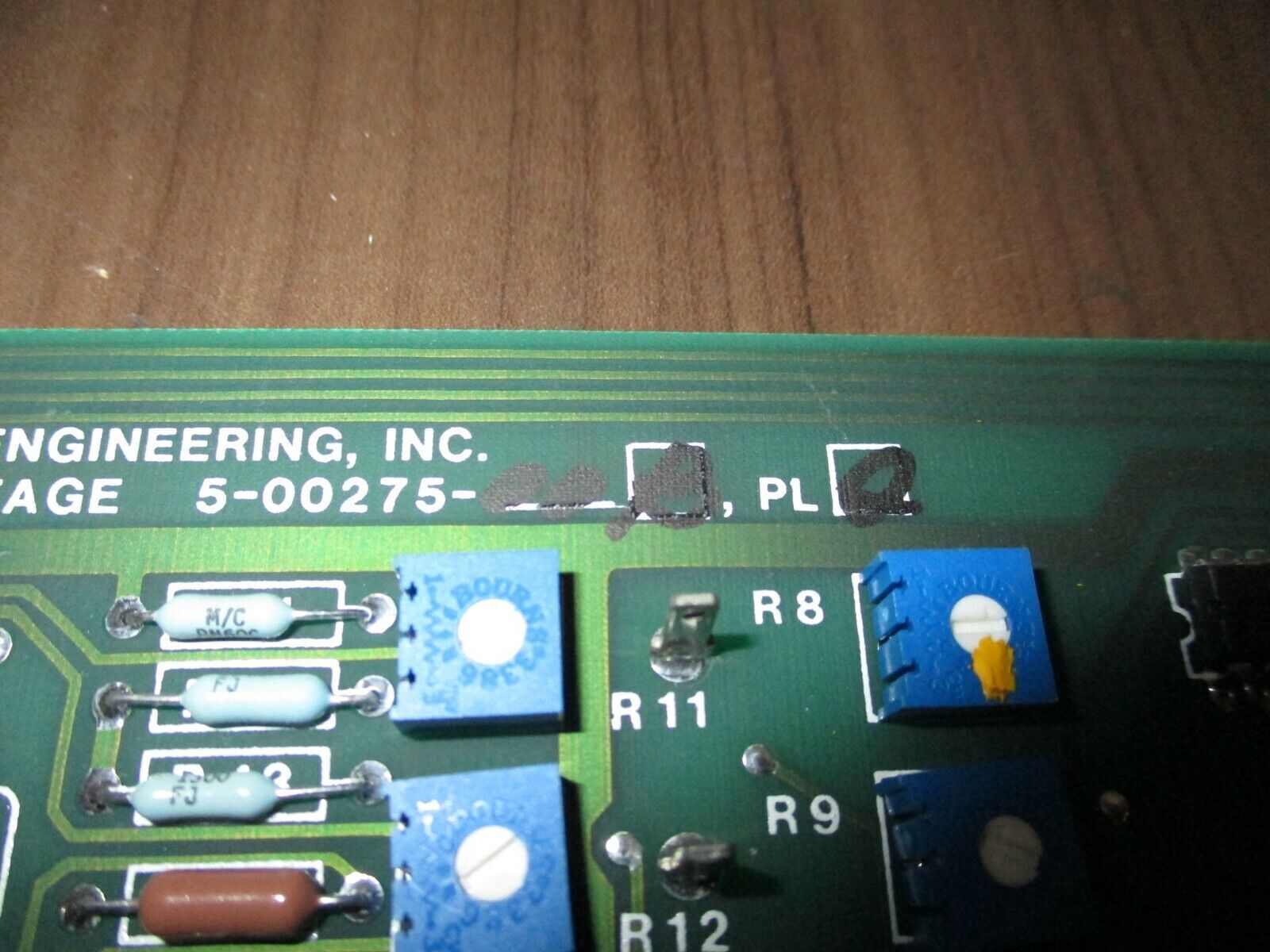 Emergency Power Engineering Low Voltage Board 5-00275-00 B, PLQ *No Box* Used