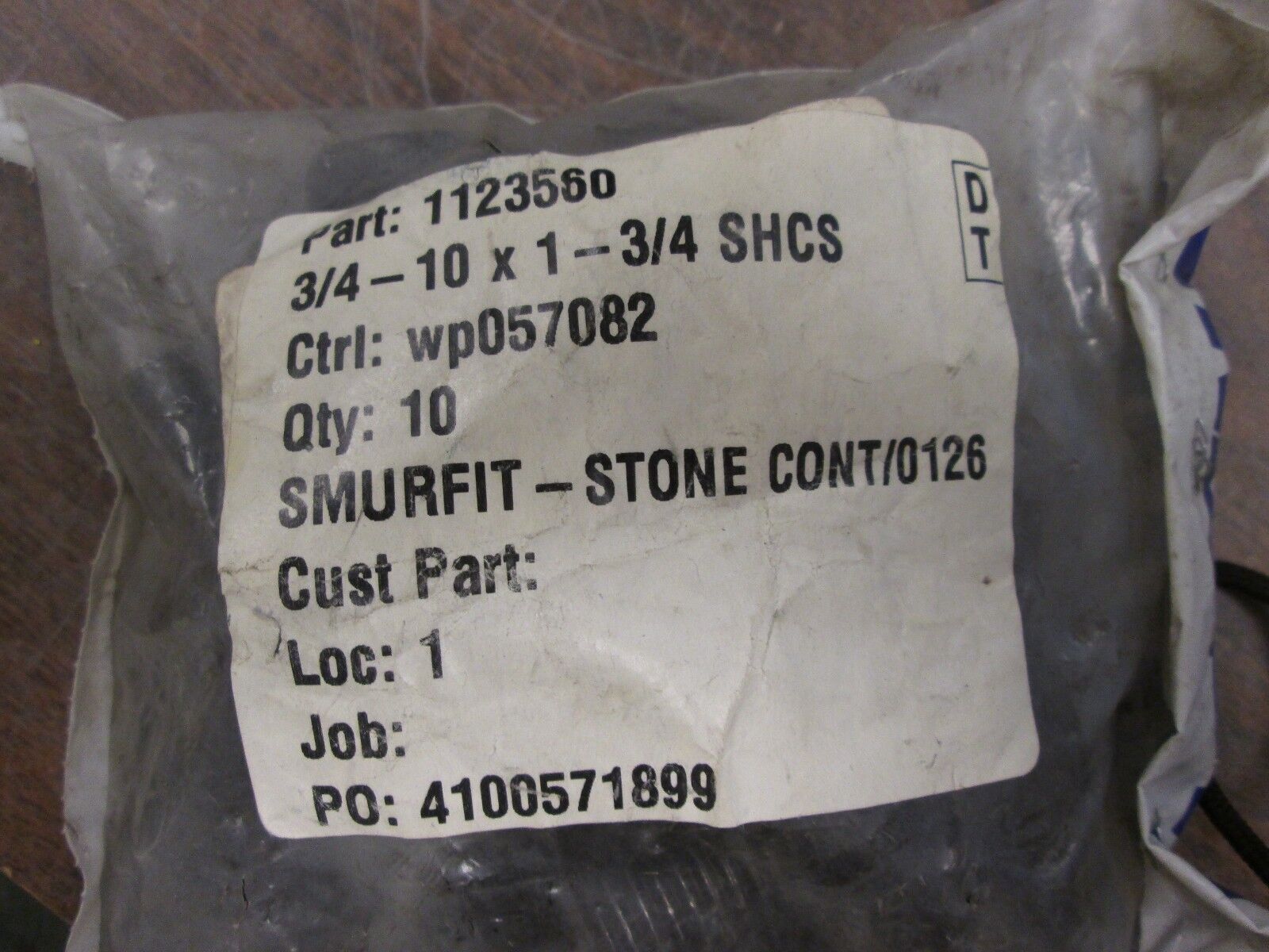 Fastenal Socket Cap Screw 1123560 Alloy Steel Bag of 10 New Surplus