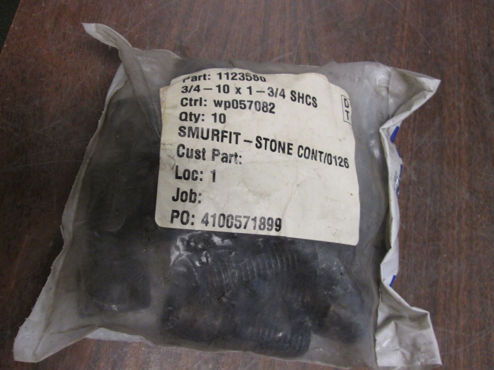 Fastenal Socket Cap Screw 1123560 Alloy Steel Bag of 10 New Surplus