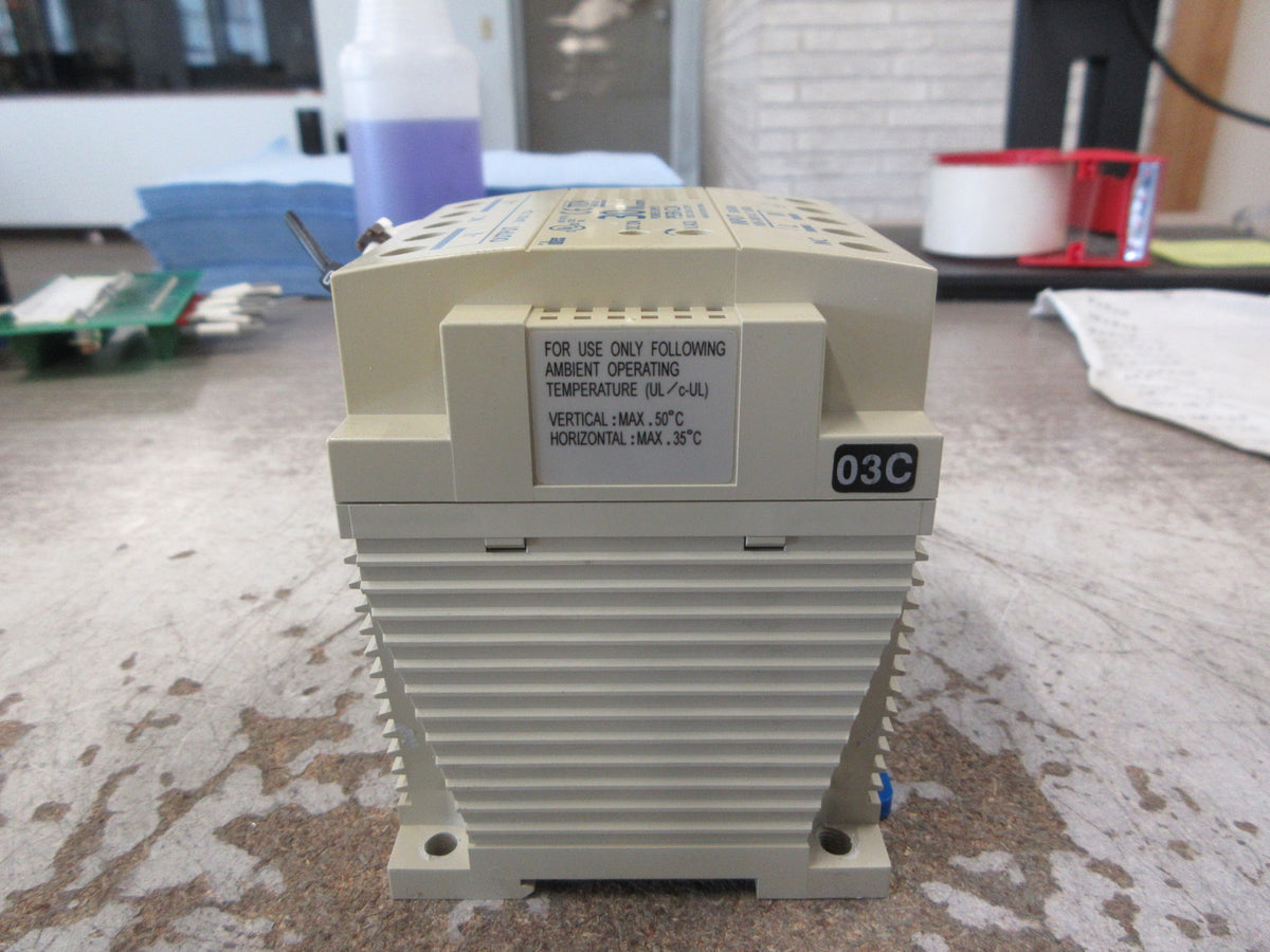 IDEC Power Supply PS5R-C24 In: 100-240VAC 0.68A 50/60Hz Out: 24VDC 1.3A Used