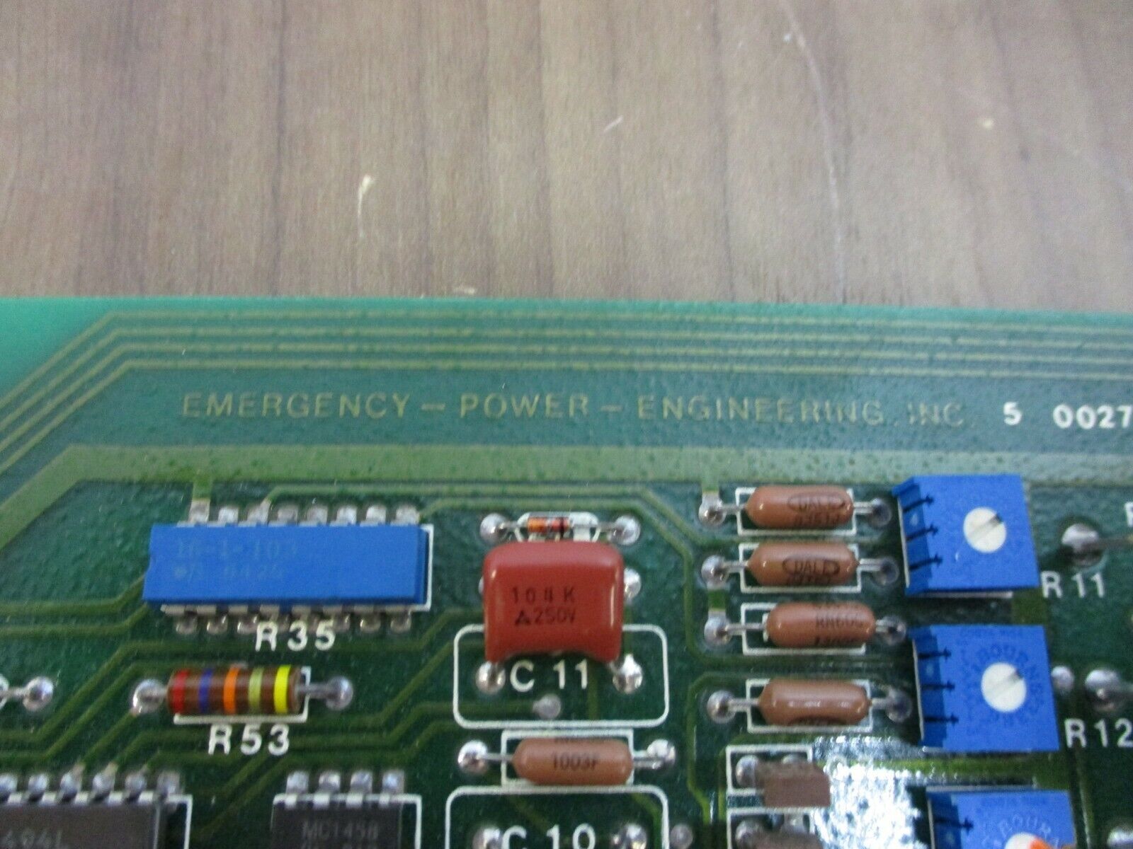 Emergency Power Engineering Low Voltage Board 5-00275-000 *No Box* New Surplus