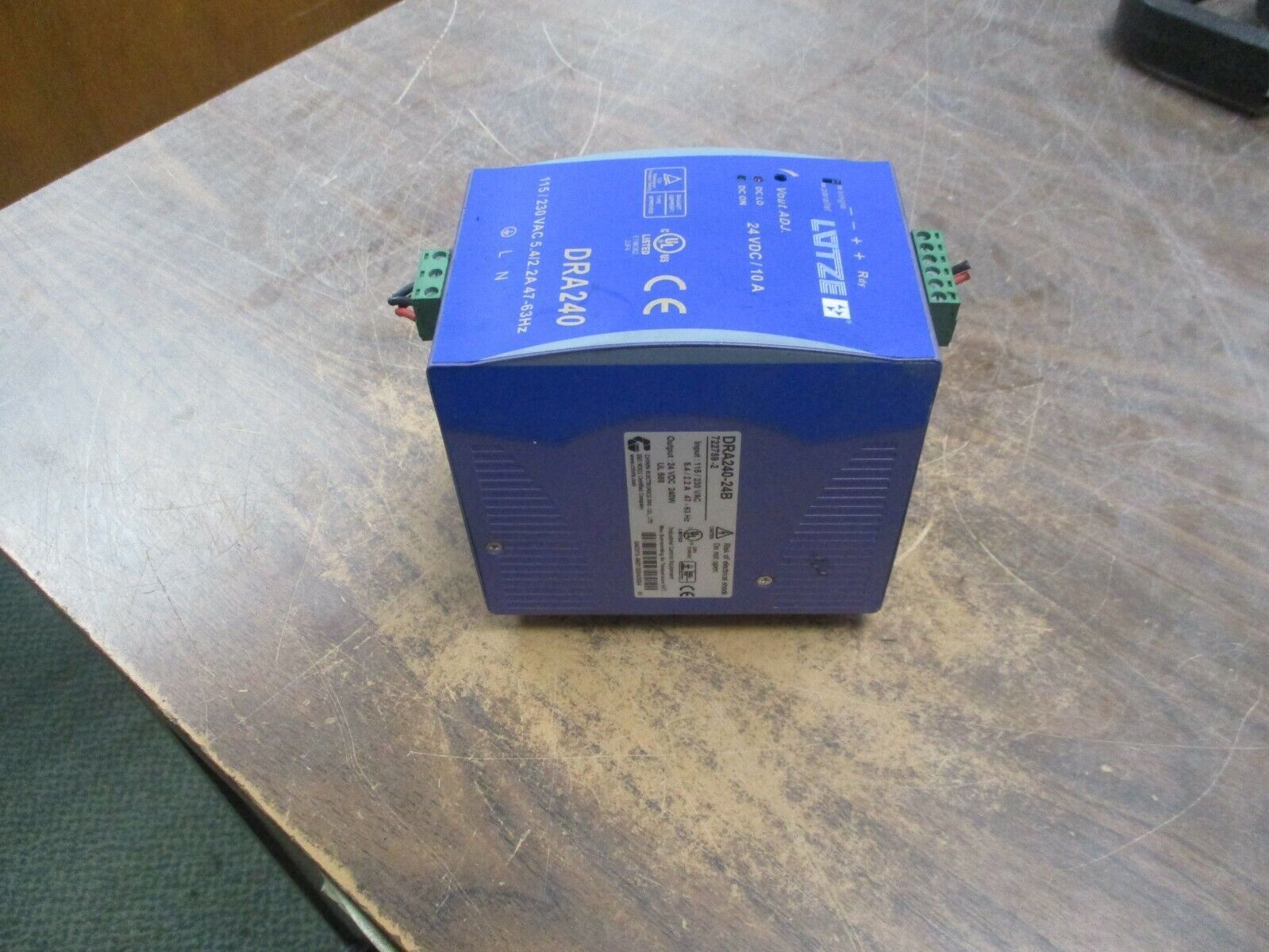 Chinfa Lutze Power Supply DRA240-24B Used