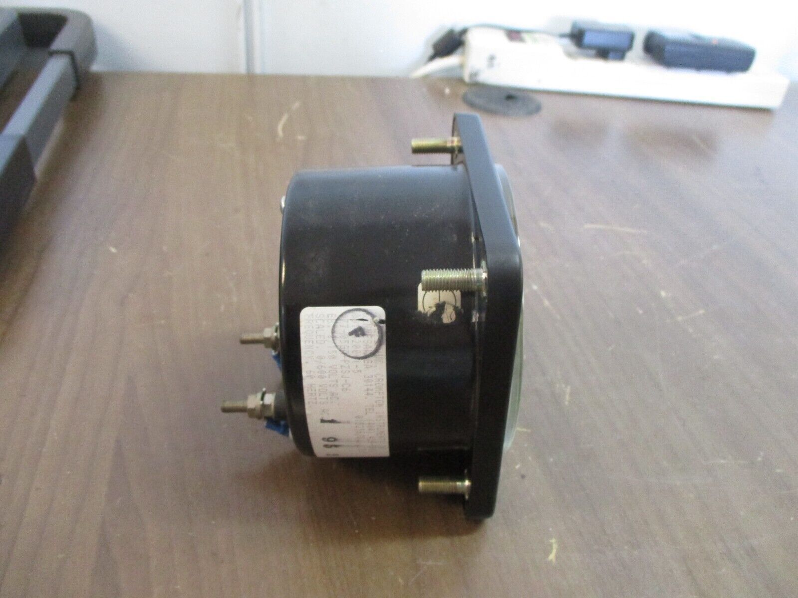 Crompton AC Voltmeter 077-05GA-PZSJ-C6 Range: 0-600V Used