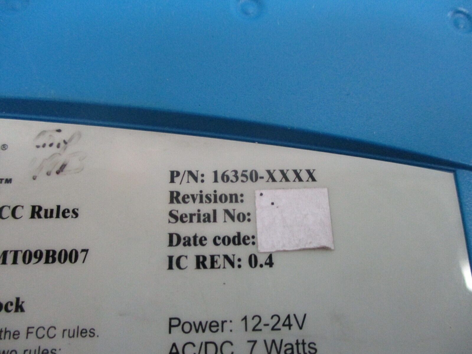 Code Blue InterAct 3100 Voice Intercom 16350-XXXX Used