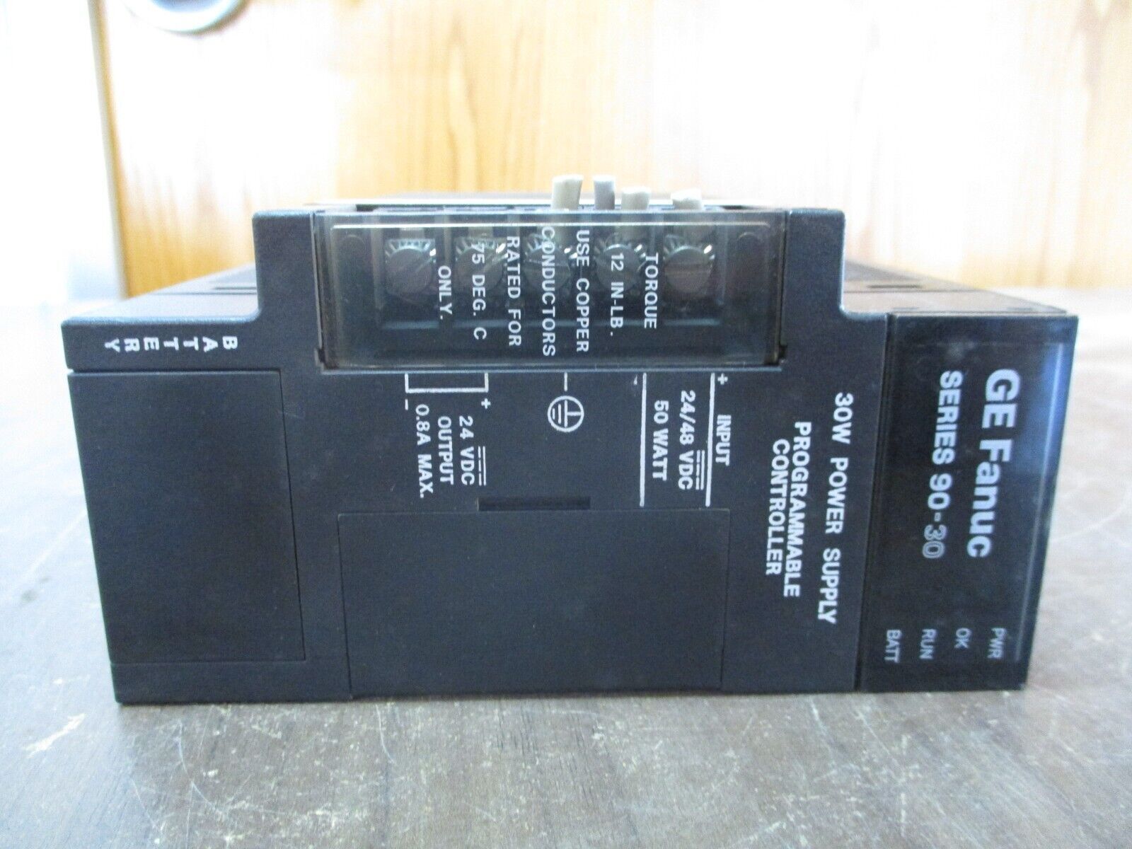 GE Fanuc Power Supply Module IC693PWR322D 24/48VDC 30W Used