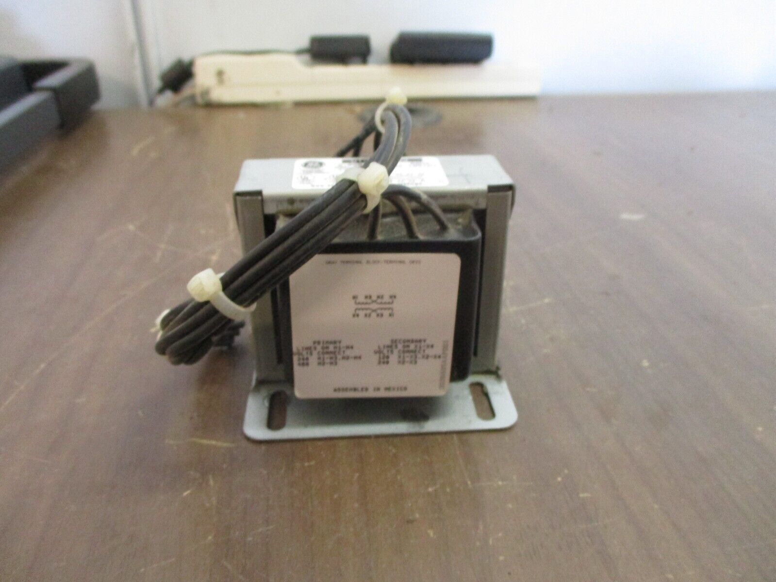 GE Control Transformer 9T58K1802 0.050KVA Pri: 240/480V Sec: 120/240V 60Hz Used
