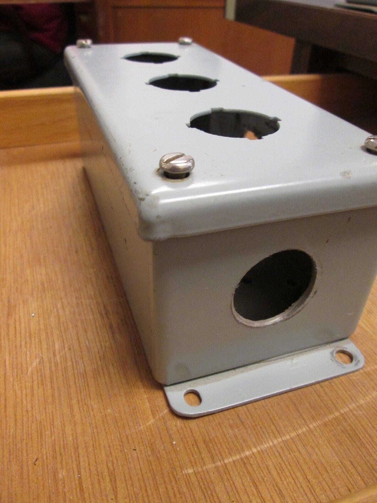 Wiegmann Push Button Station PB3 3 hole Used