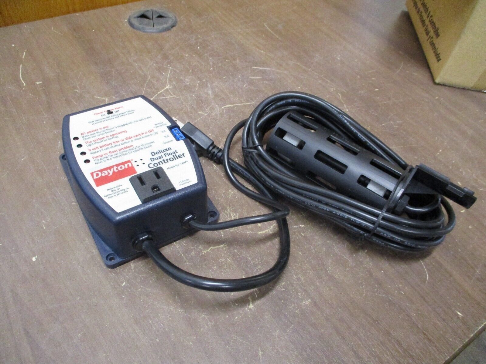 Dayton Dual Float Switch & Controller 1APP4 New Surplus