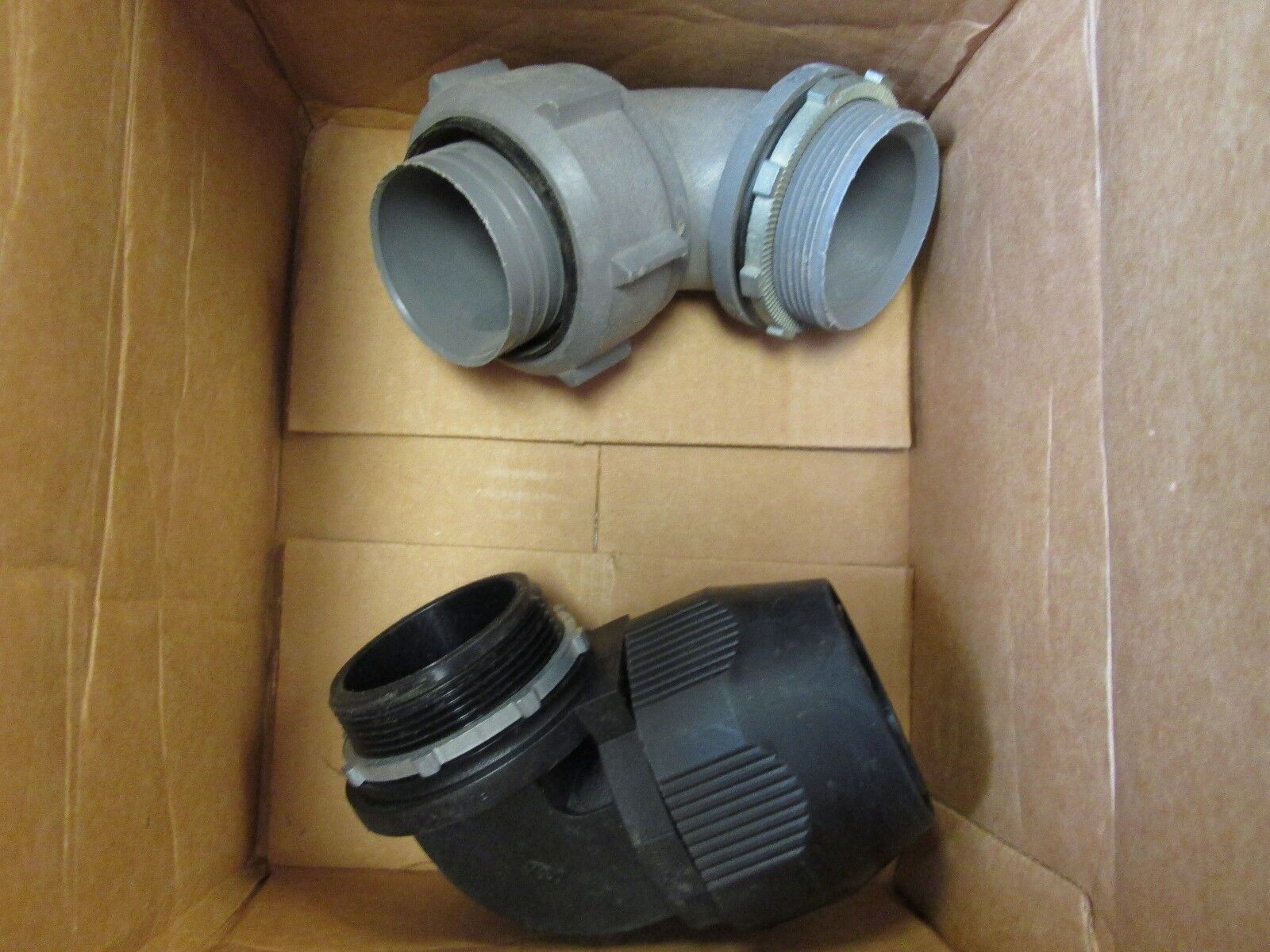Misc Brands 90 Degree Liquidtight Connector Size 2" *Lot of 2* New Surplus