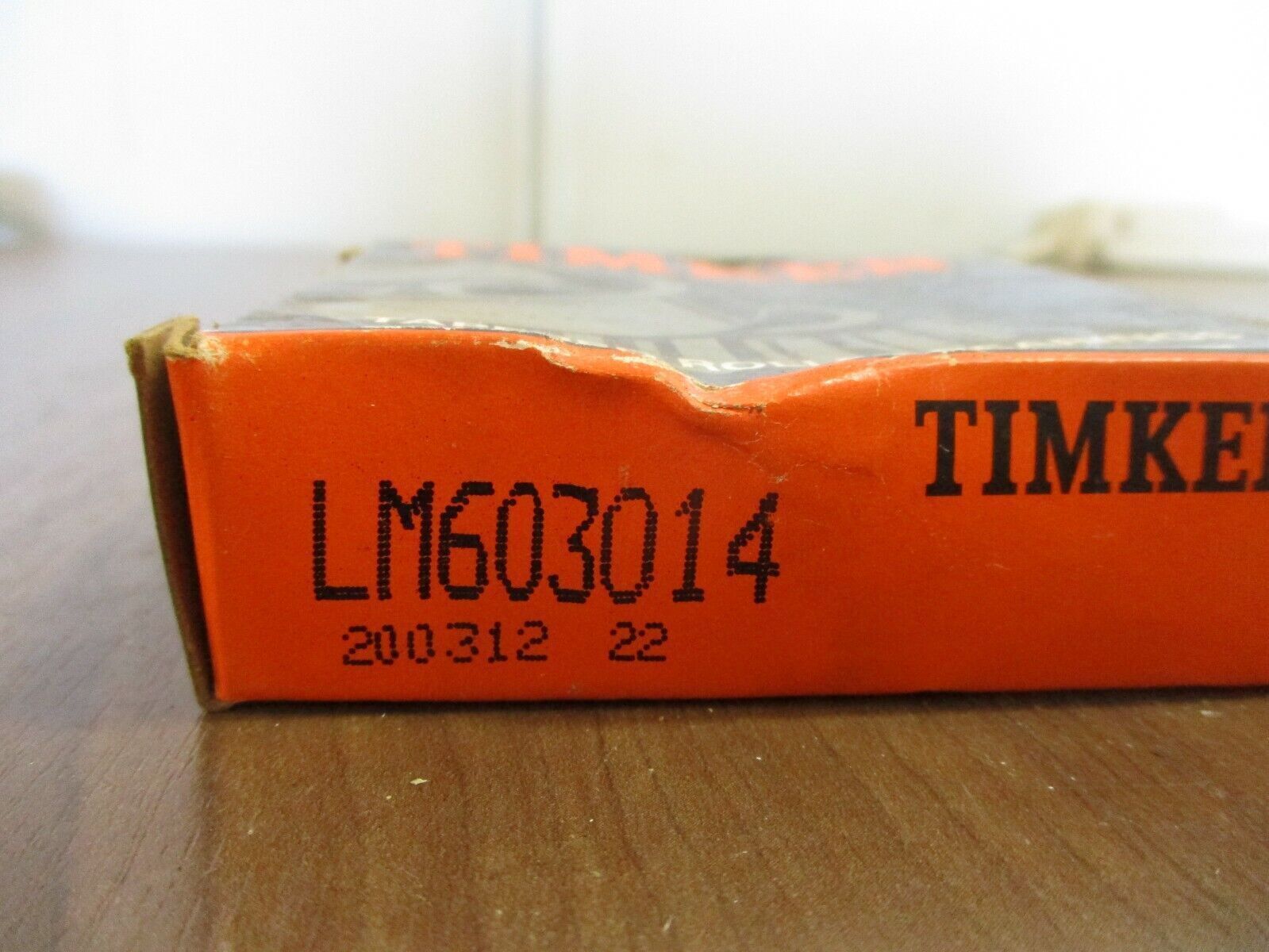 Timken Bearing LM603014 New Surplus