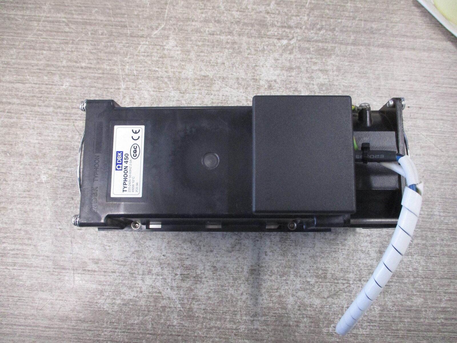 DBK PTC Fan Heater TYPHOON450 450W 220-240V 50-60Hz 2A Used