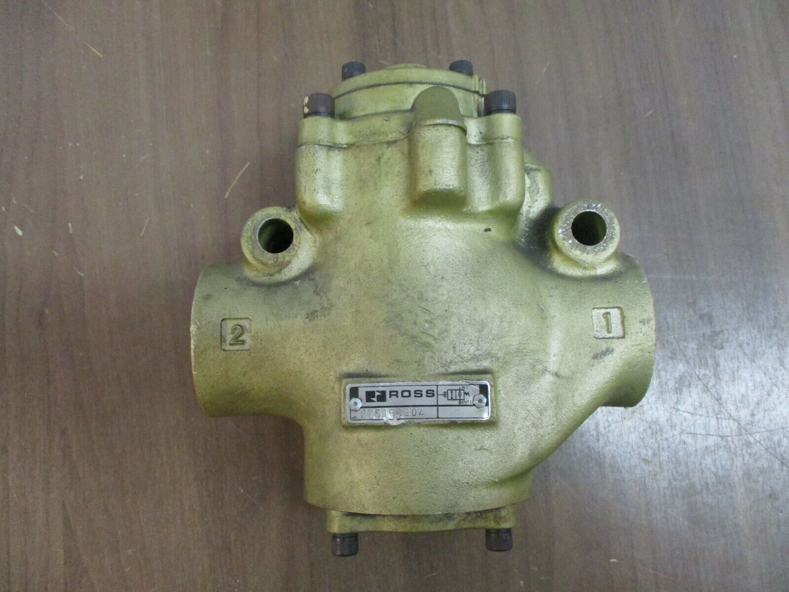 Ross Poppet Valve 2751B6904 Used