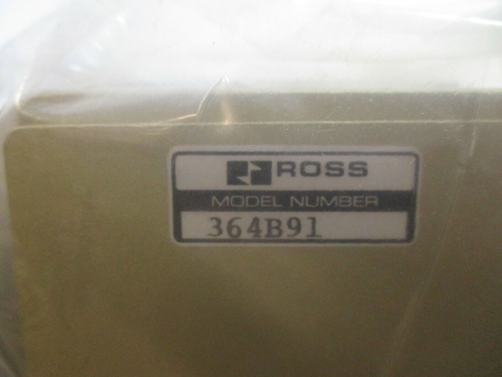 Ross Sub-Base Assembly 364B91 New Surplus