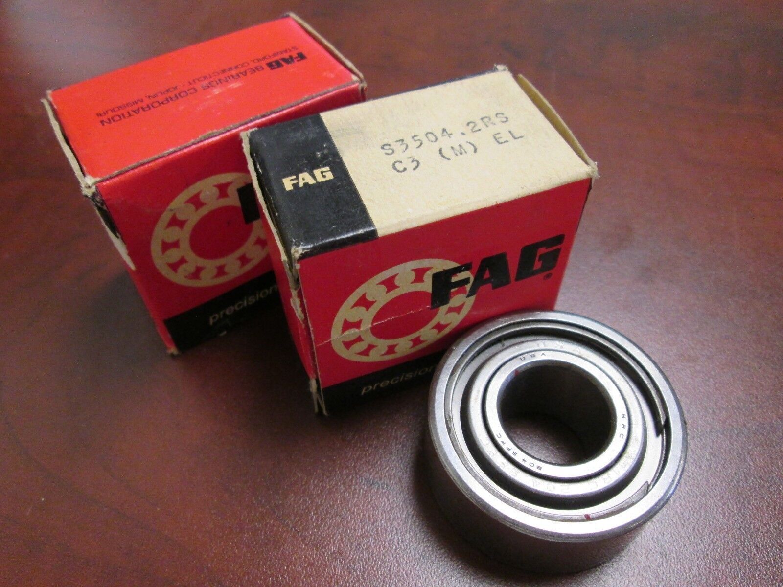 Fag Bearing S3504.2RS C3 Lot of 2 New