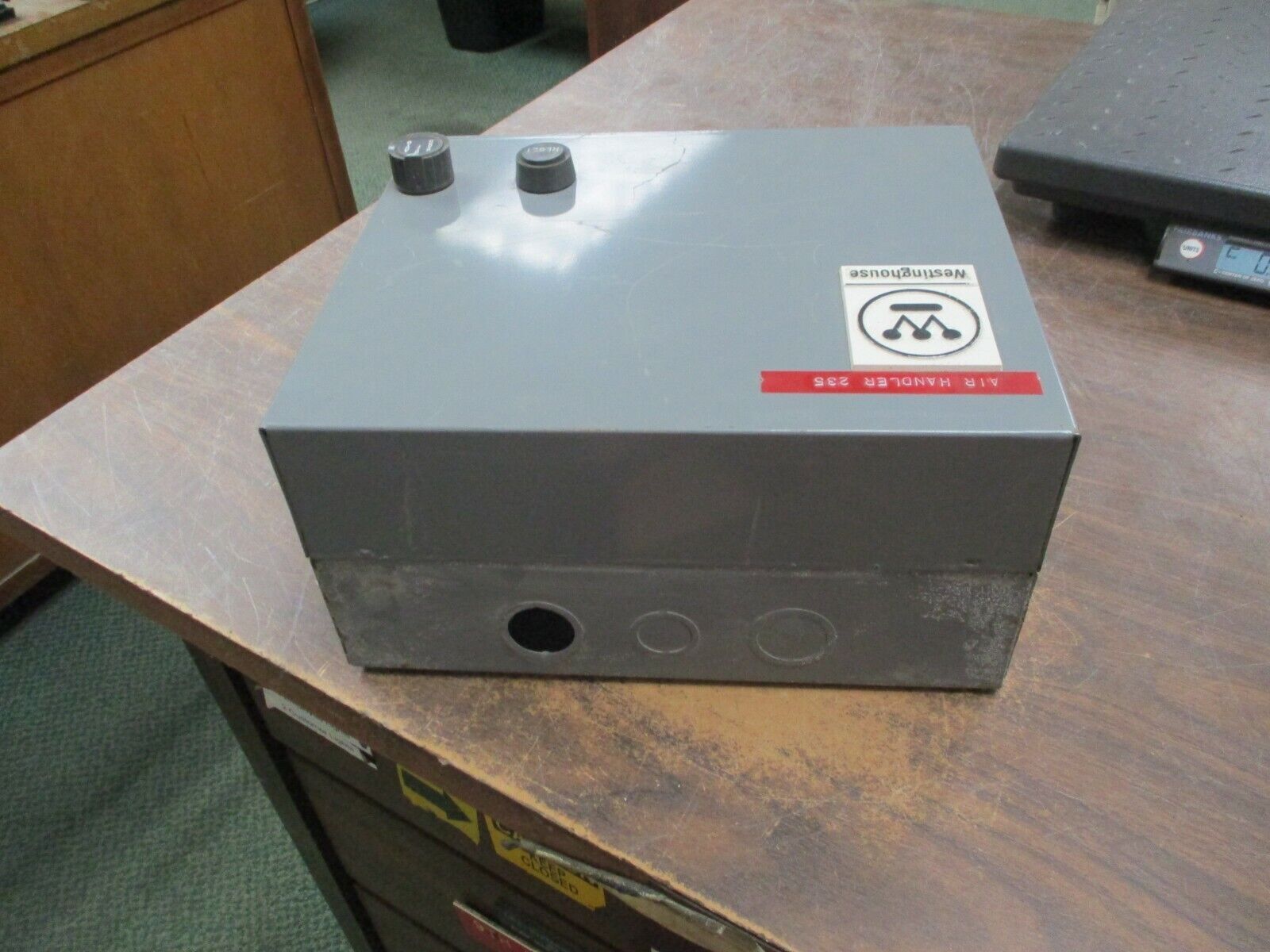 Westinghouse Enclosed Size 00 Starter A200MACX 120V Coil 9A Used